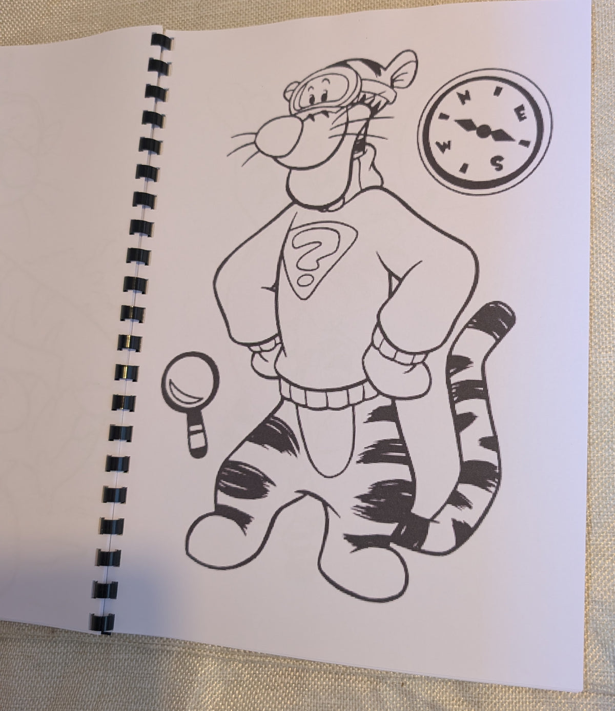 Tigger Colouring Book | Classic Character Inspired A4 Colouring Book