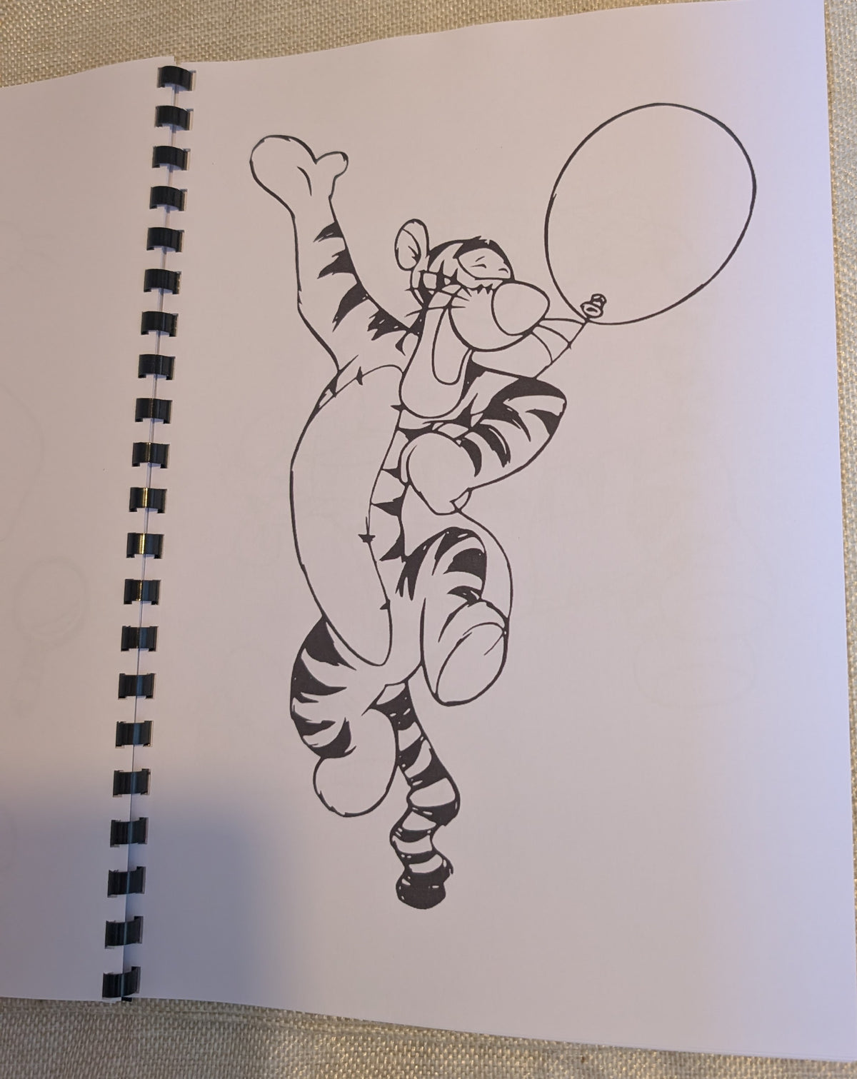 Tigger Colouring Book | Classic Character Inspired A4 Colouring Book