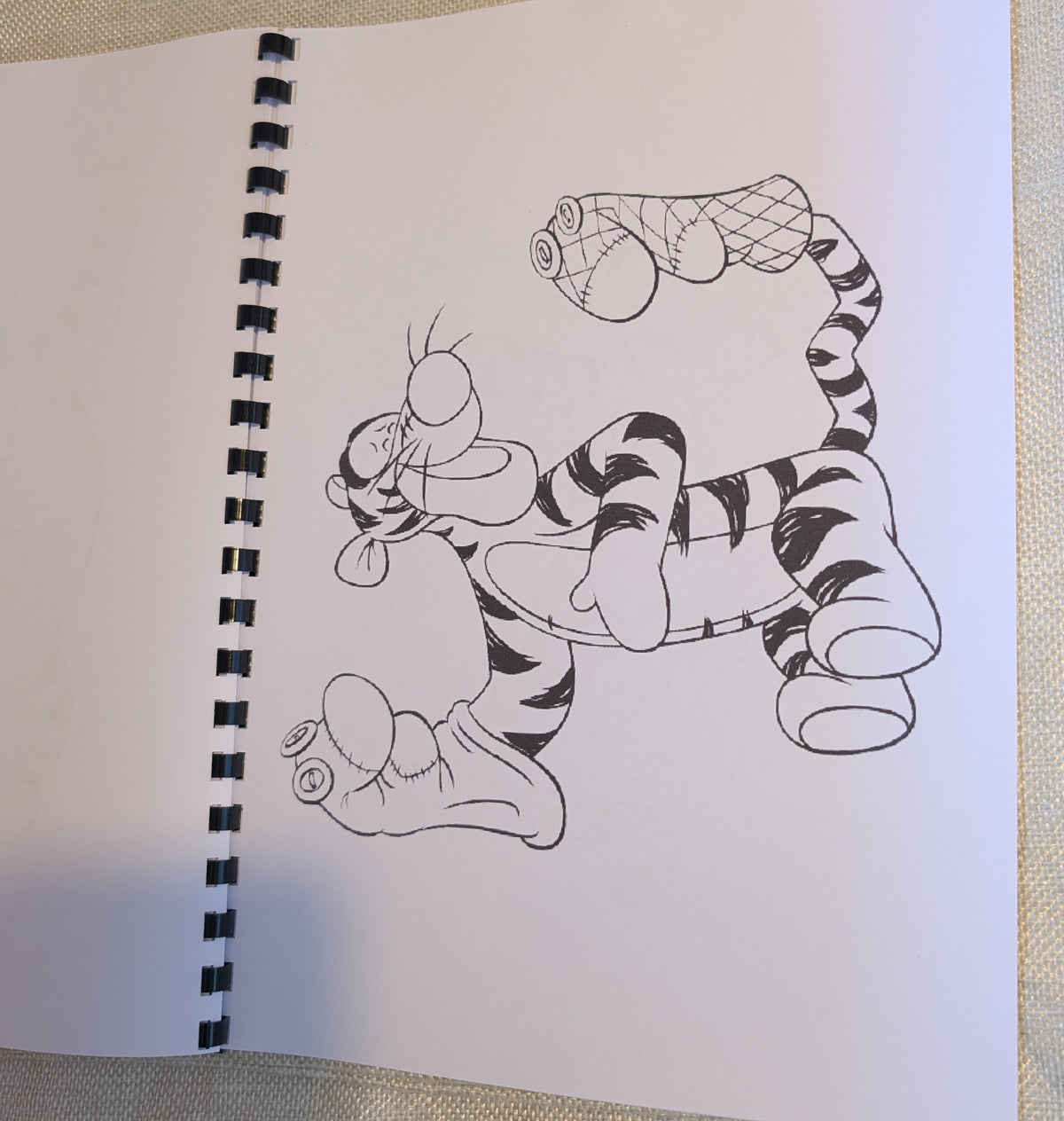 Tigger Colouring Book | Classic Character Inspired A4 Colouring Book