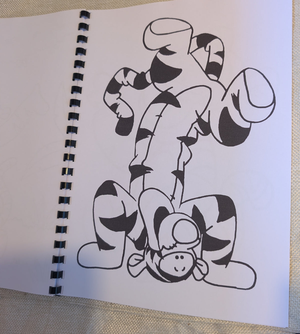 Tigger Colouring Book | Classic Character Inspired A4 Colouring Book