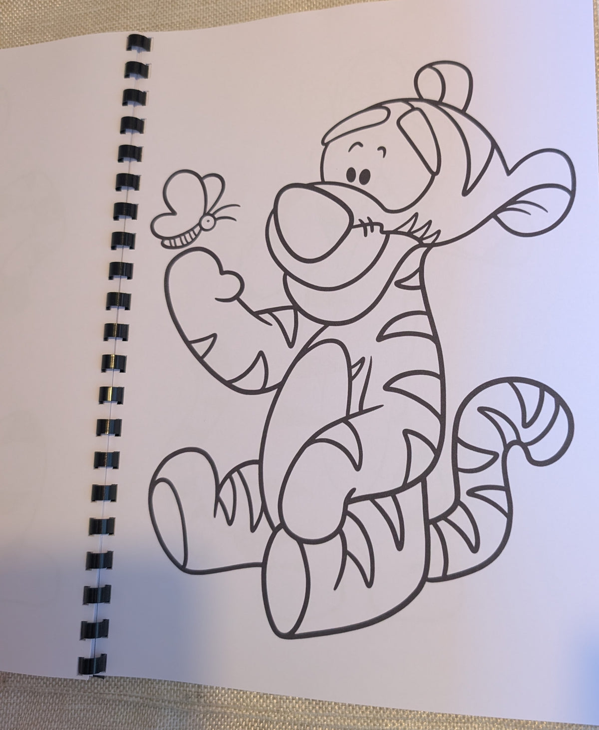 Tigger Colouring Book | Classic Character Inspired A4 Colouring Book