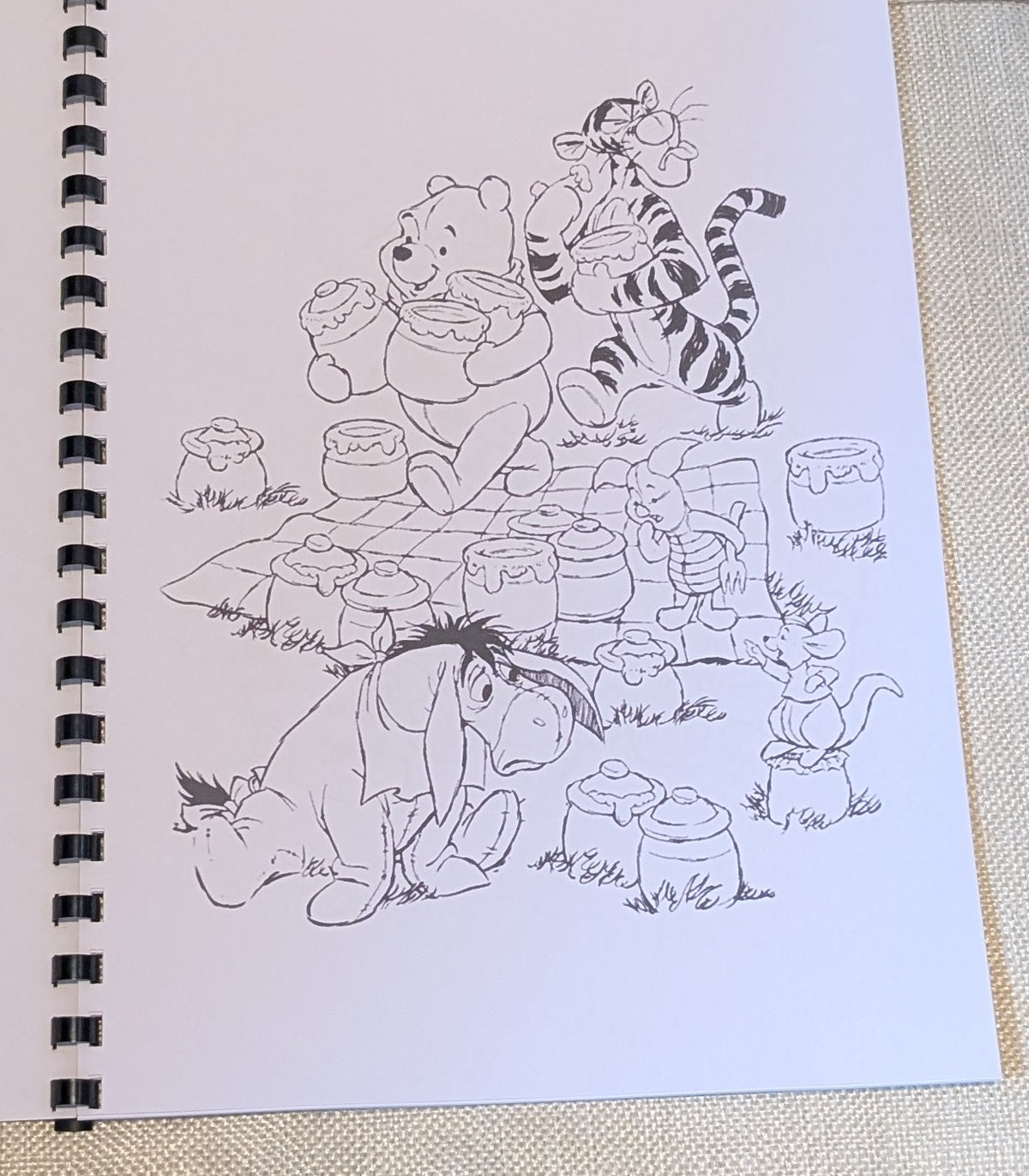 Winnie the Pooh and Friends Colouring Book | Classic Character Inspired Colouring Book