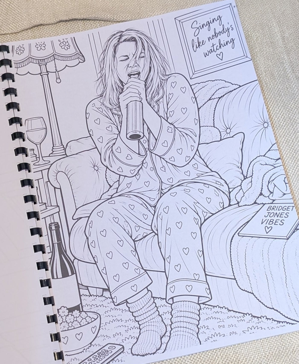 Bridget Jones’s Diary Colouring Book | Movie-Inspired Adult Colouring Book