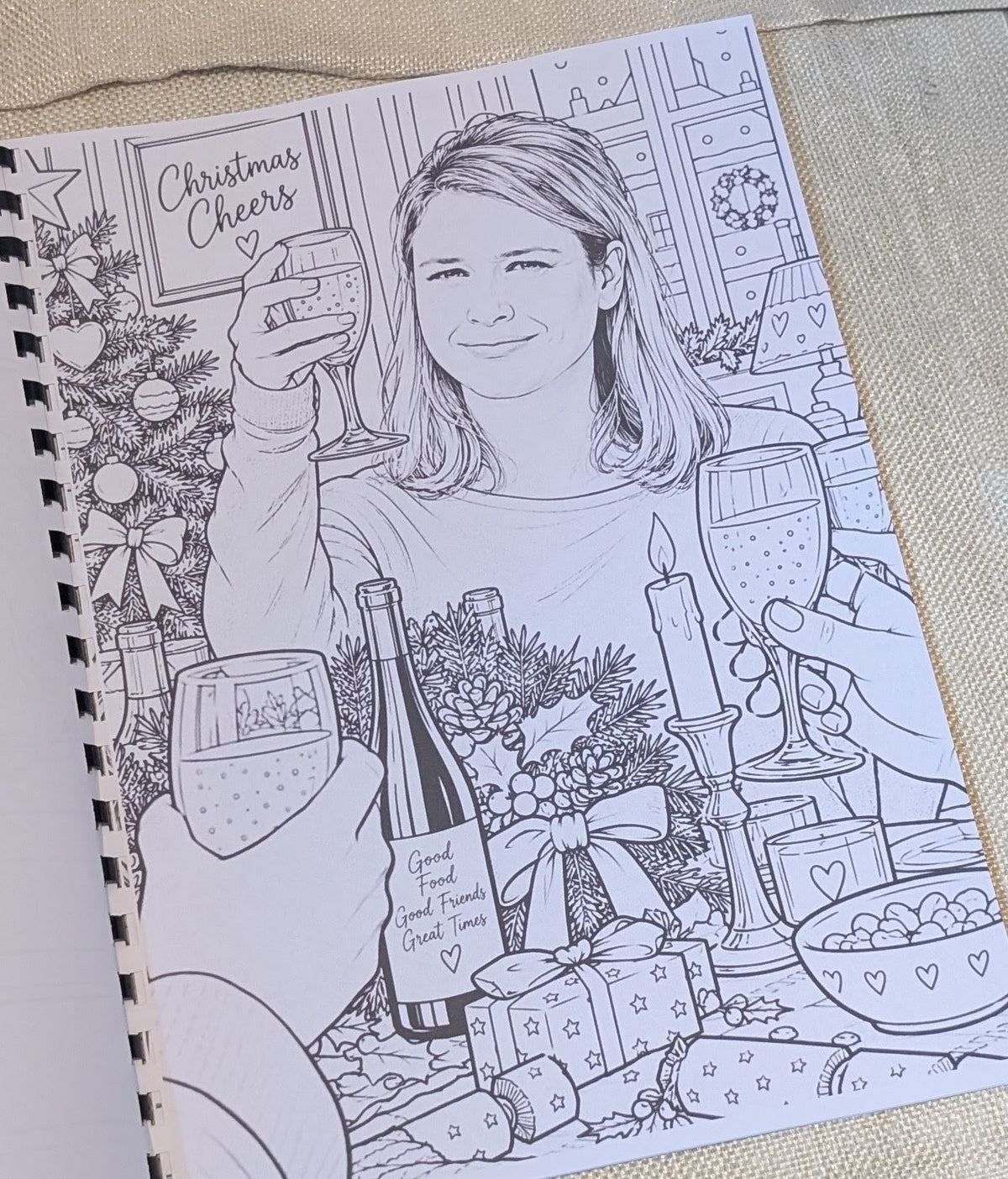 Bridget Jones’s Diary Colouring Book | Movie-Inspired Adult Colouring Book