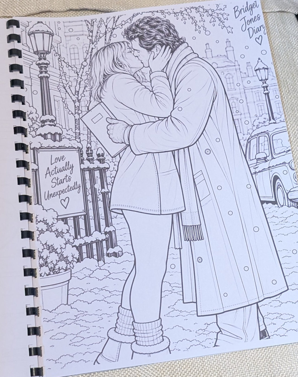 Bridget Jones’s Diary Colouring Book | Movie-Inspired Adult Colouring Book