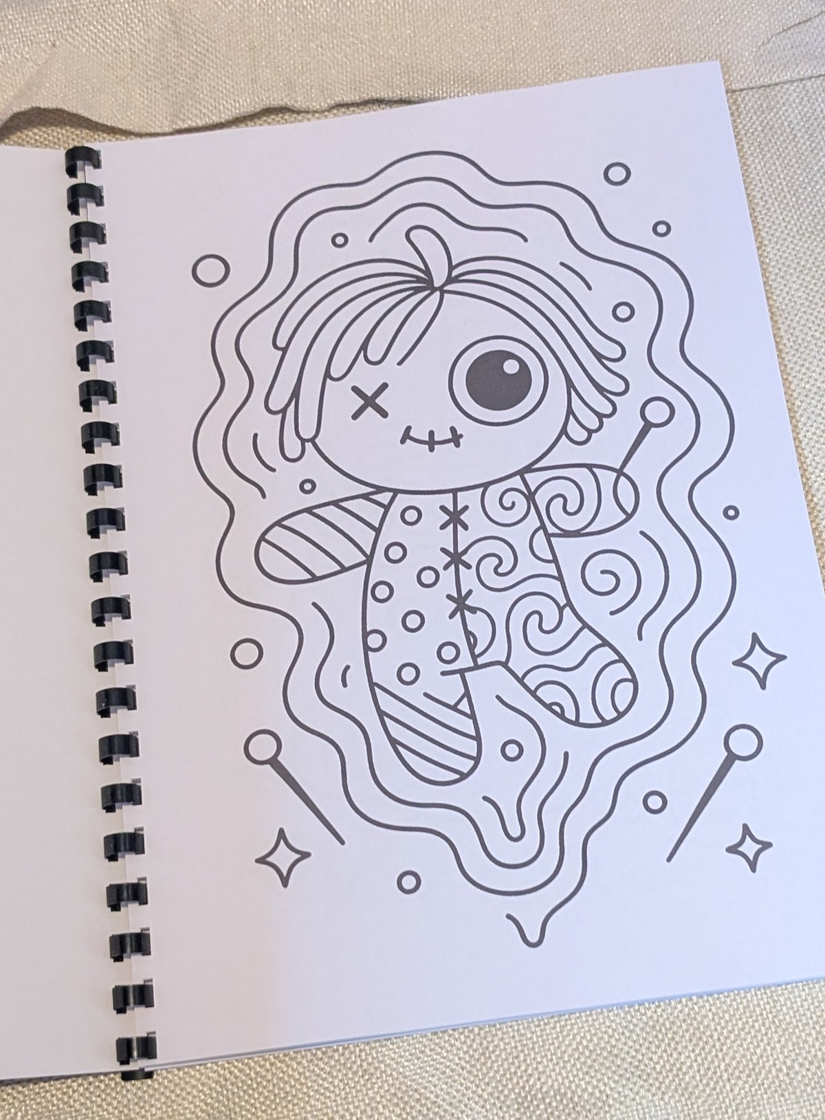 Kids Halloween Colouring Book | Spooky A4 Colouring Activity Book