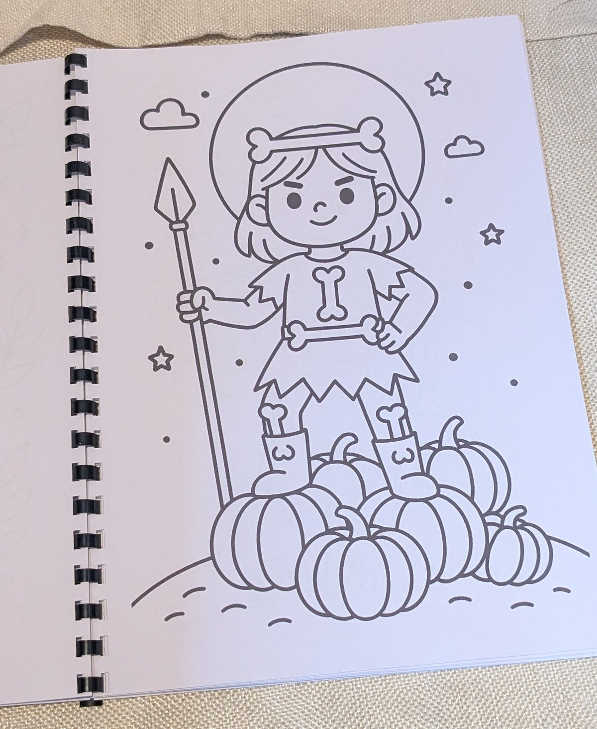 Kids Halloween Colouring Book | Spooky A4 Colouring Activity Book
