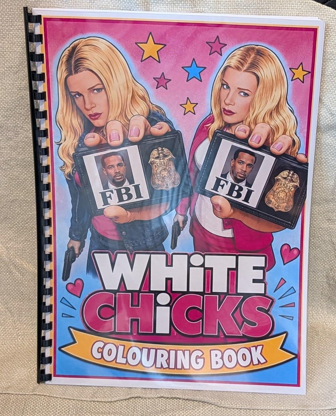 White Chicks Colouring Book | Comedy Movie Inspired Adult Colouring Book