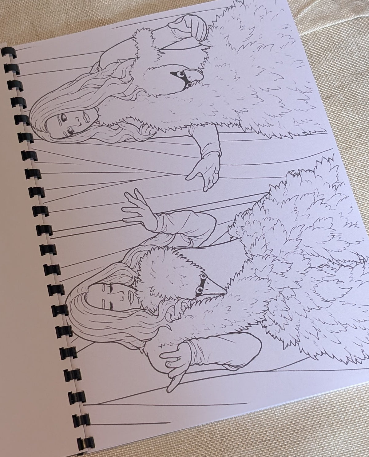White Chicks Colouring Book | Comedy Movie Inspired Adult Colouring Book