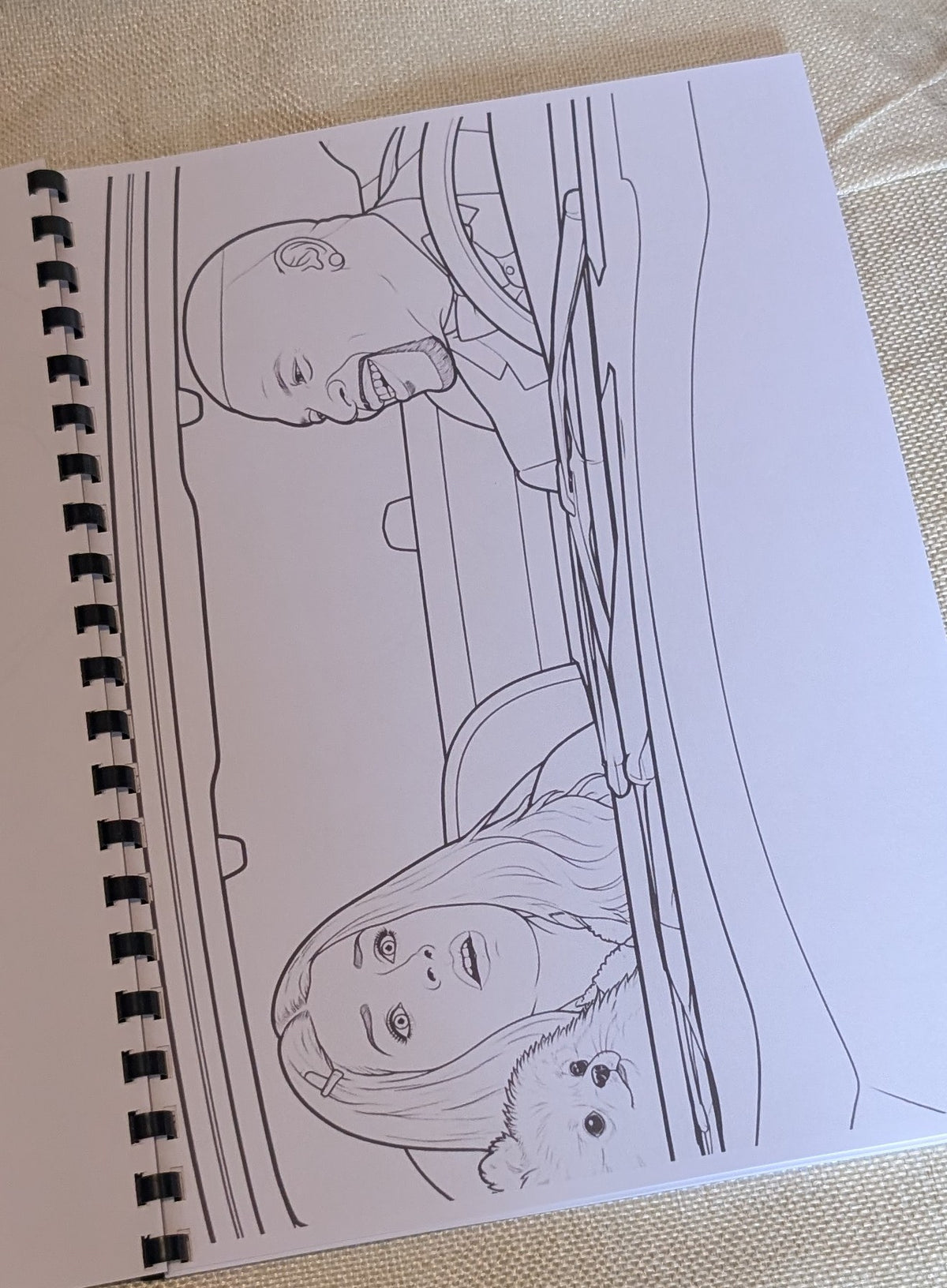 White Chicks Colouring Book | Comedy Movie Inspired Adult Colouring Book