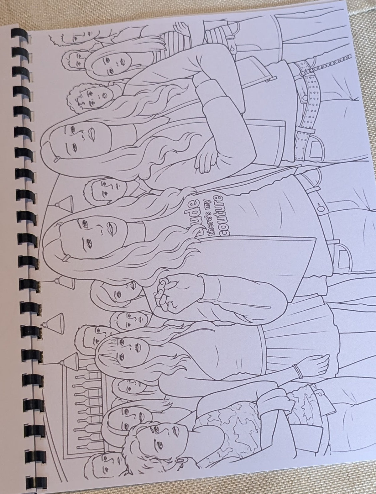 White Chicks Colouring Book | Comedy Movie Inspired Adult Colouring Book
