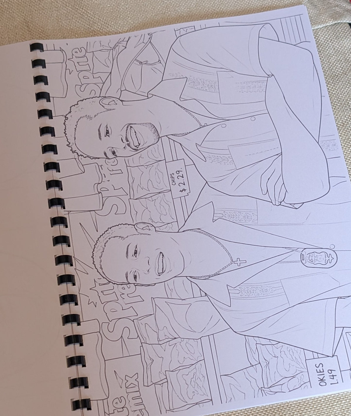 White Chicks Colouring Book | Comedy Movie Inspired Adult Colouring Book