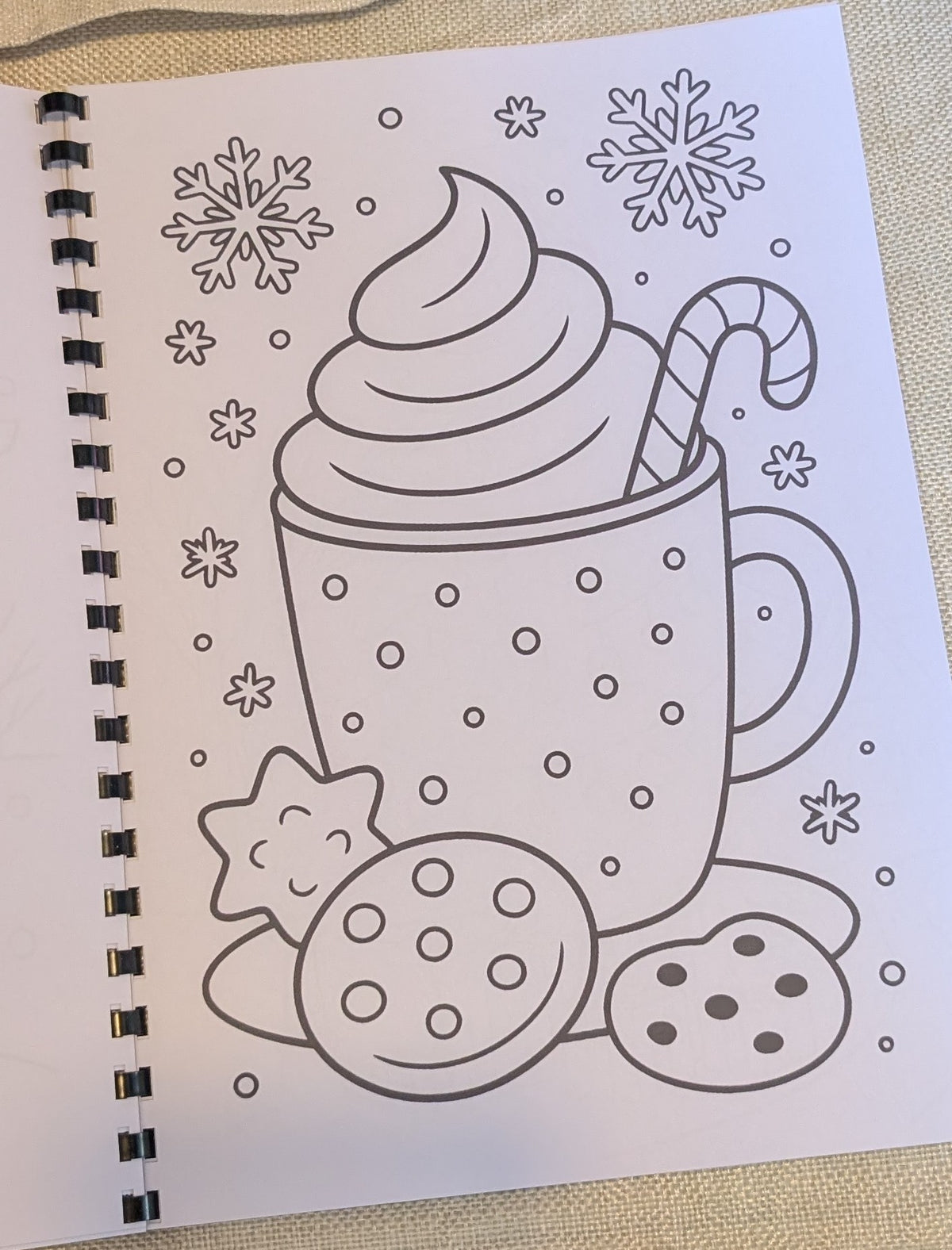 Kids Christmas Colouring Book | Festive A4 Colouring Activity Book