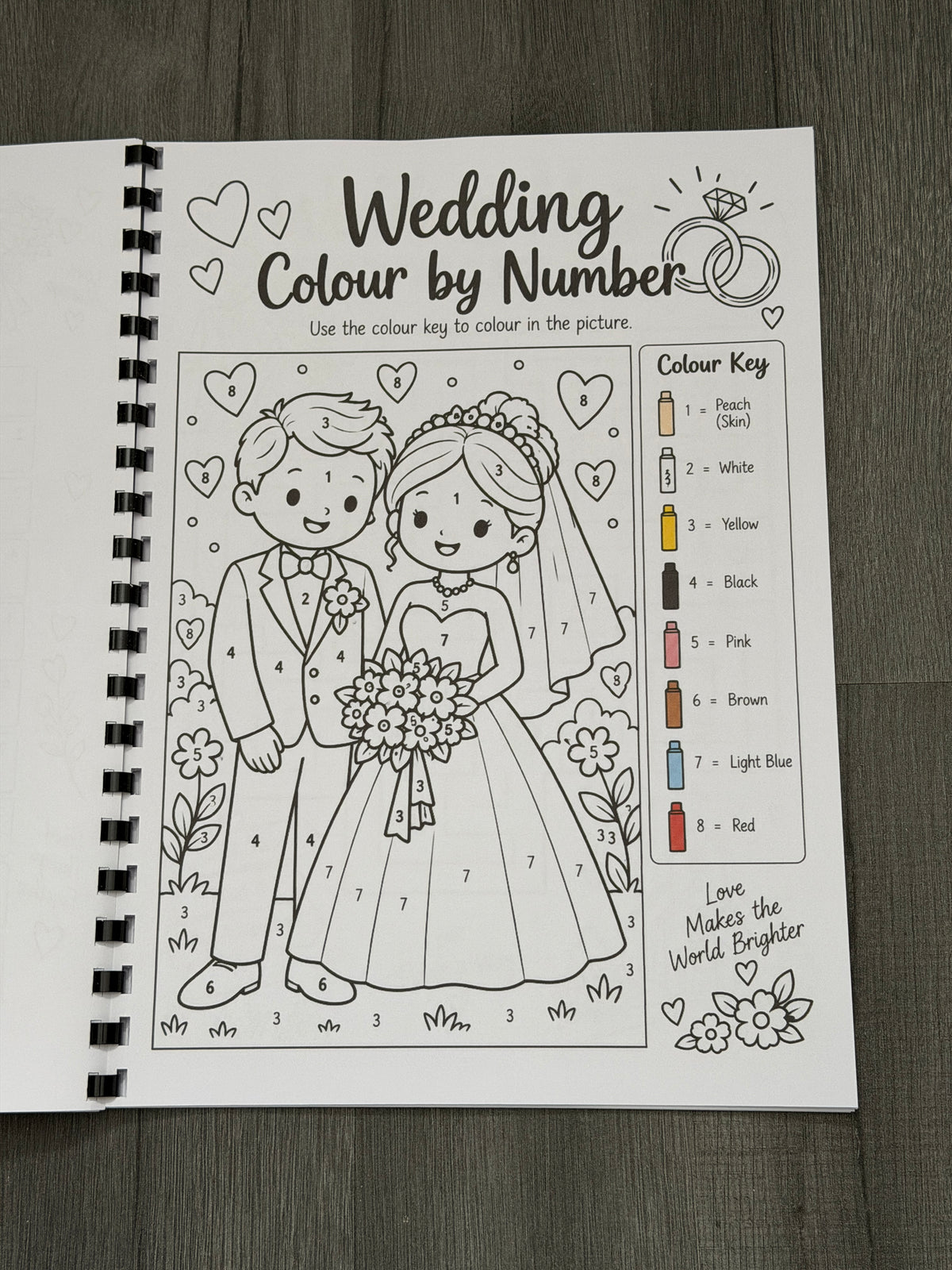 Wedding Activity Book for Children | Kids Wedding Colouring & Activity Book