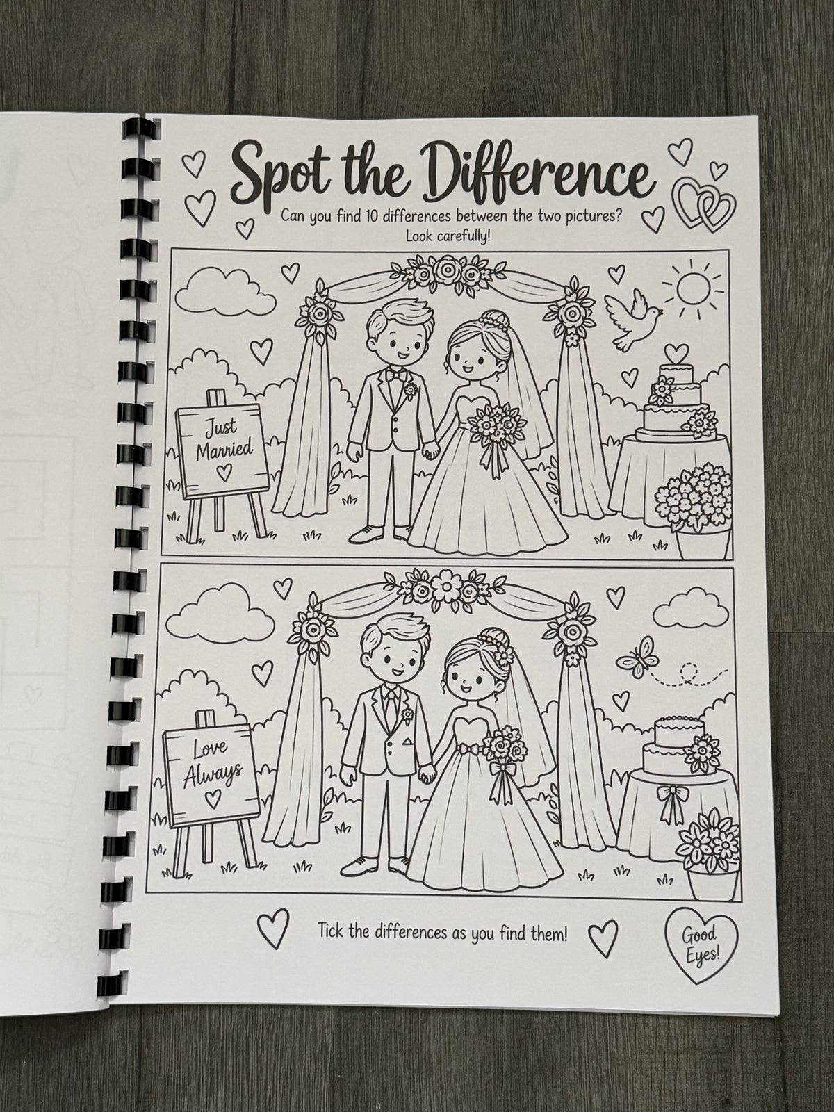 Wedding Activity Book for Children | Kids Wedding Colouring & Activity Book