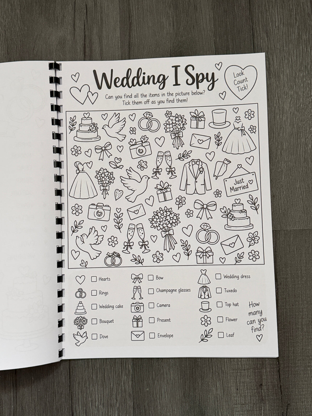 Wedding Activity Book for Children | Kids Wedding Colouring & Activity Book