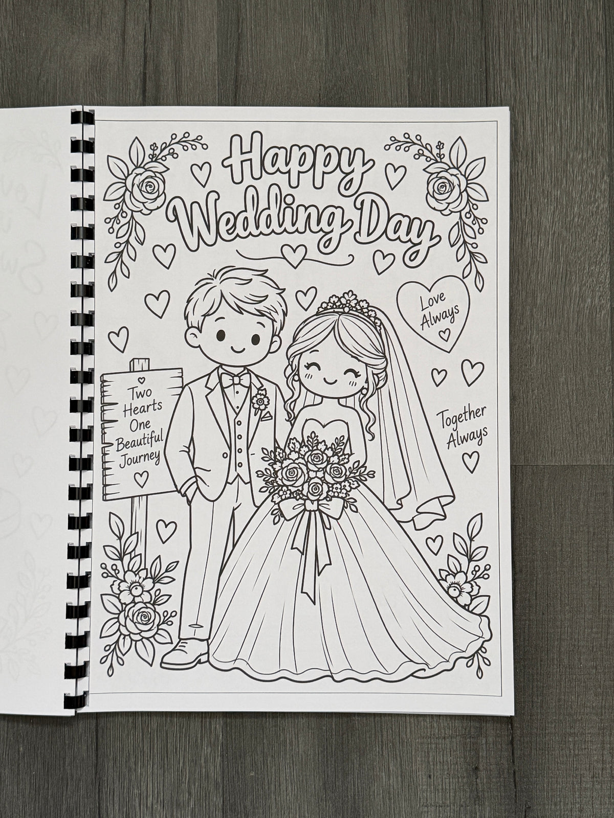 Wedding Activity Book for Children | Kids Wedding Colouring & Activity Book