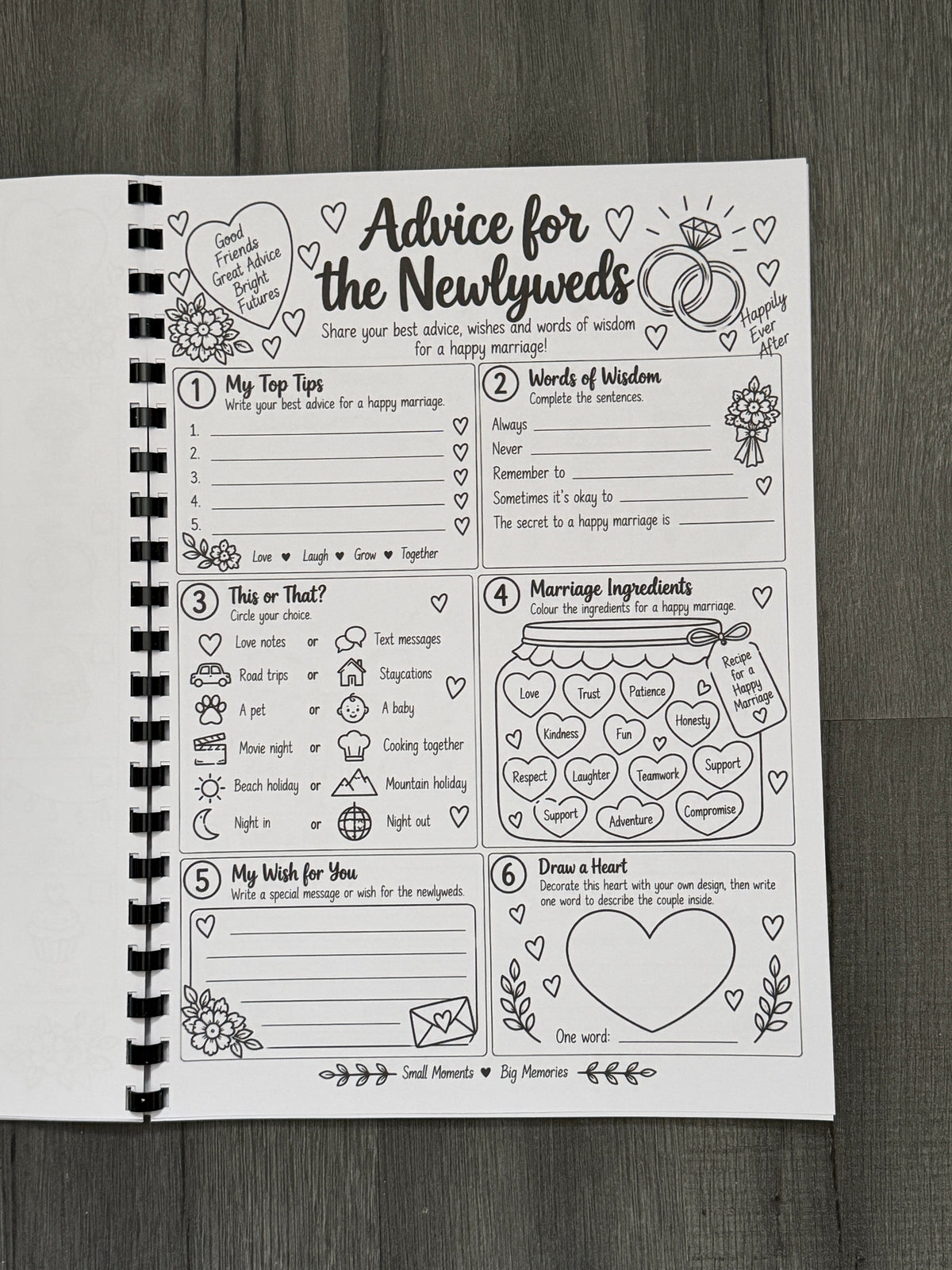 Wedding Activity Book for Children | Kids Wedding Colouring & Activity Book