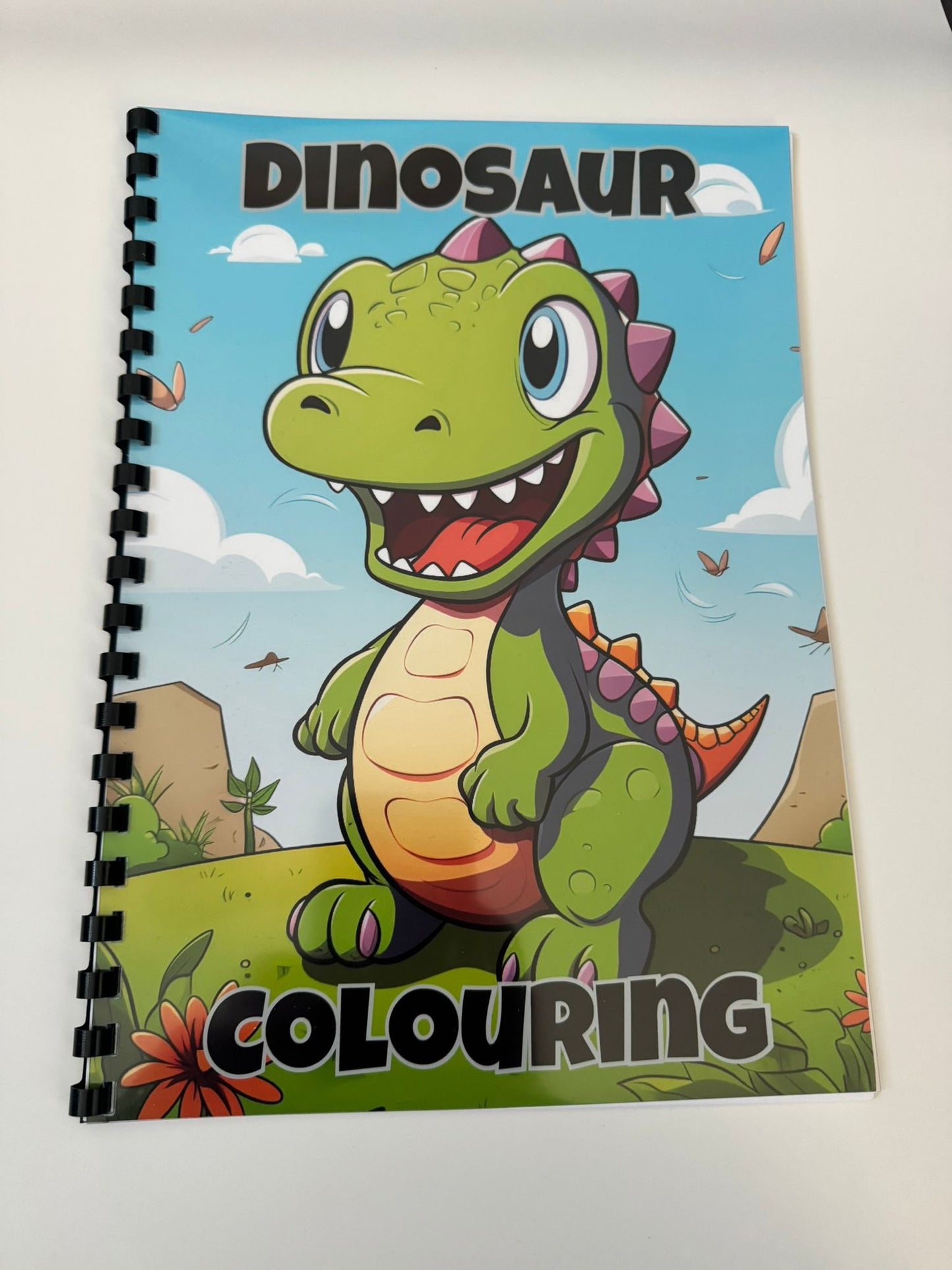 Cute Dinosaur Colouring Book