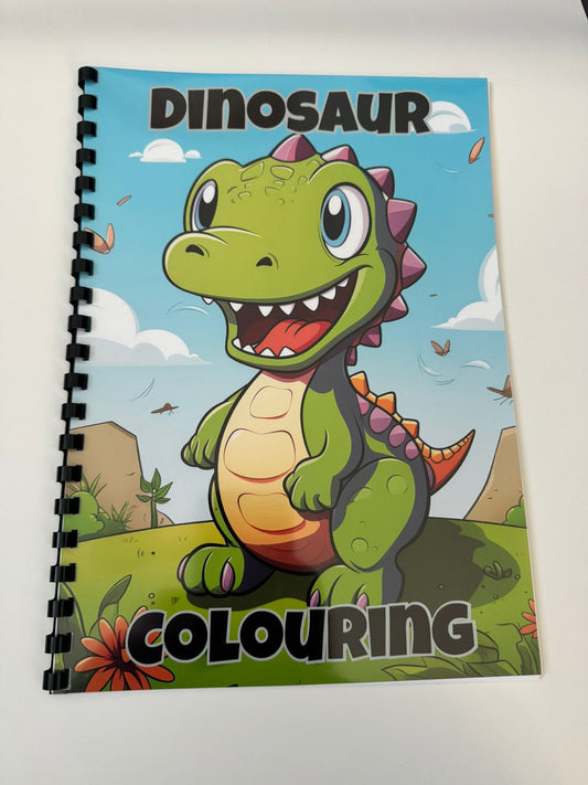 Cute Dinosaur Colouring Book