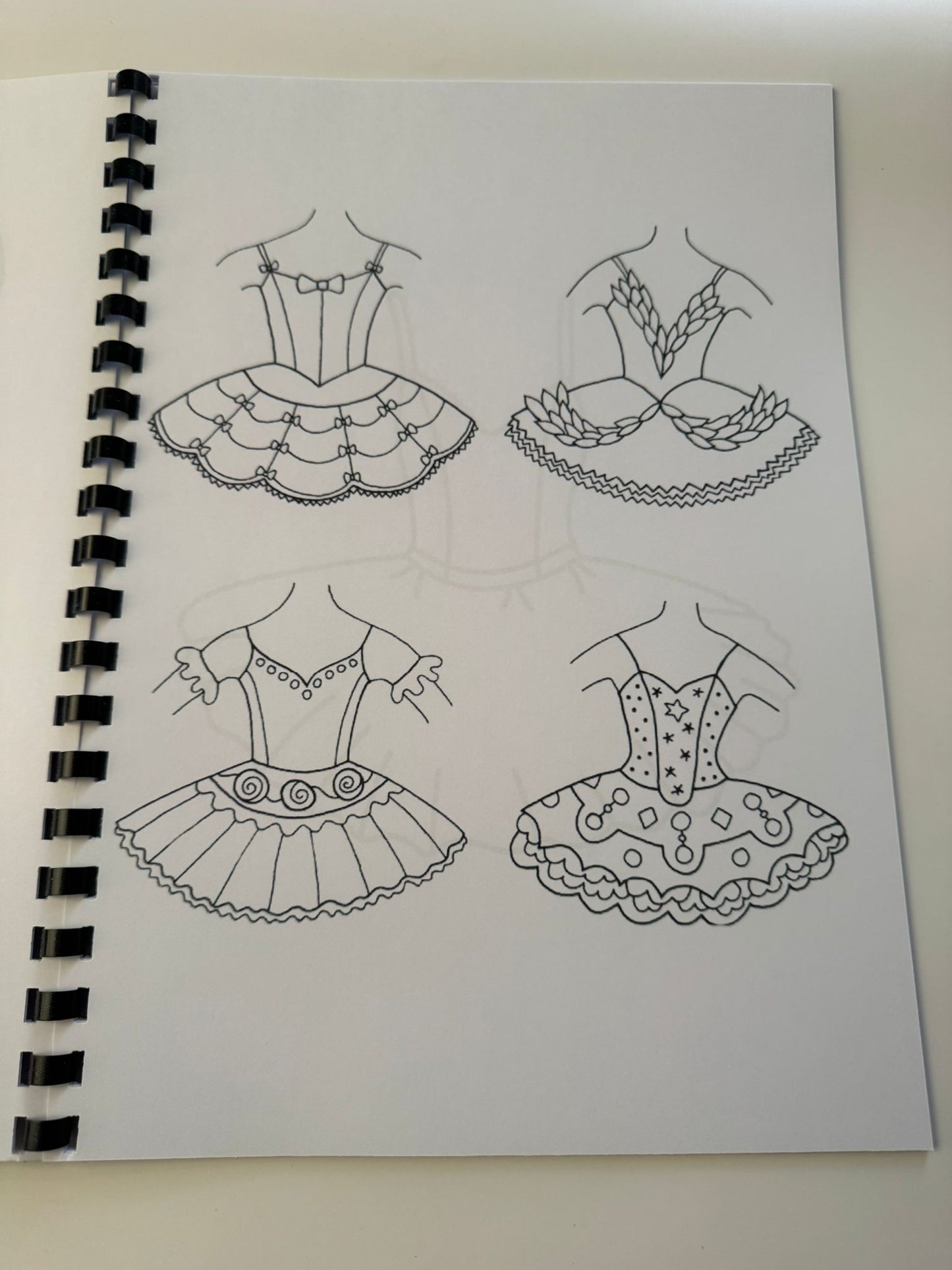 Ballerina Colouring Book
