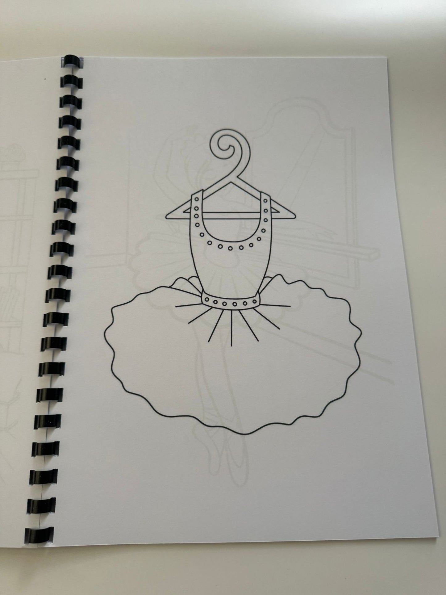 Ballerina Colouring Book