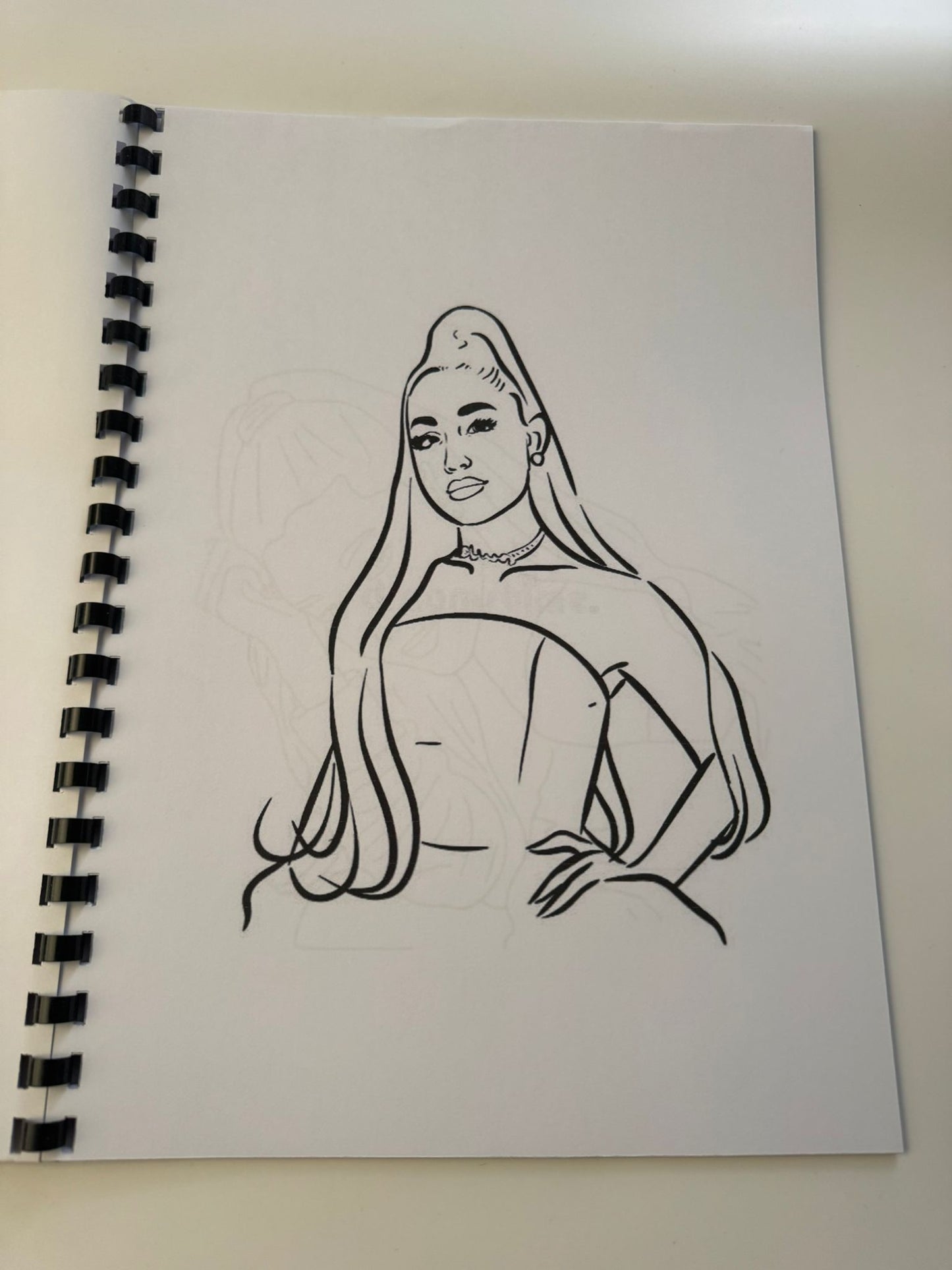 Ariana Grande Colouring Book | Pop Music Inspired A4 Colouring Book | Ariana Fan Gift