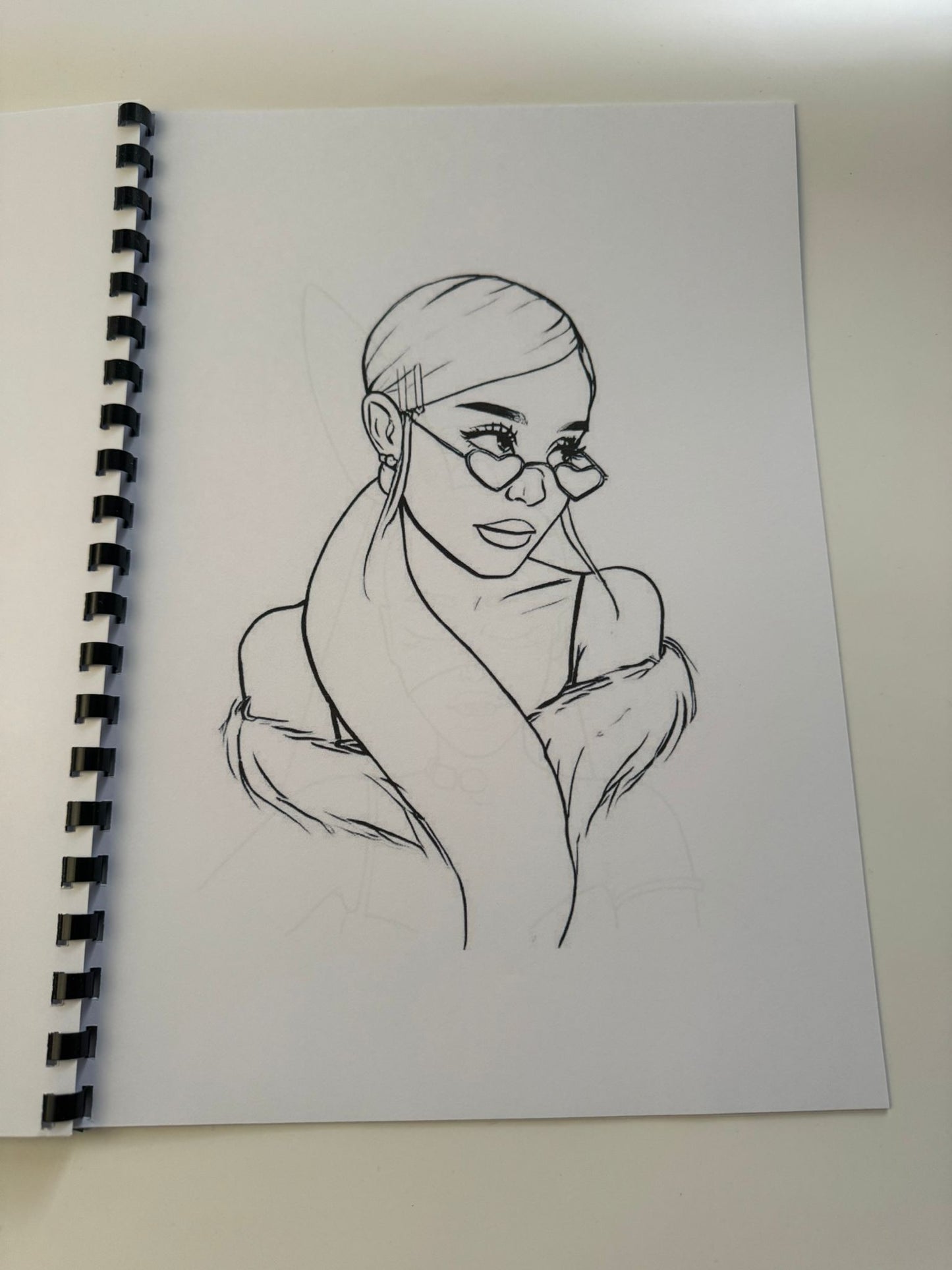 Ariana Grande Colouring Book | Pop Music Inspired A4 Colouring Book | Ariana Fan Gift
