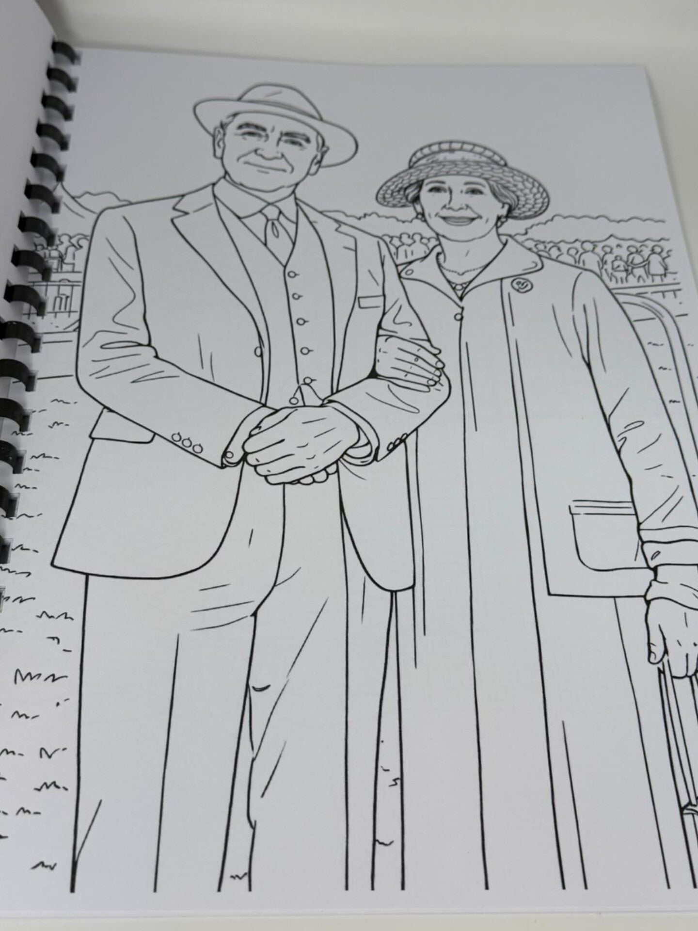 Historic Manor Drama Colouring Book A4 | Vintage Style Colouring Book | 20+ Pages | Adults Colouring Book | Printed in UK