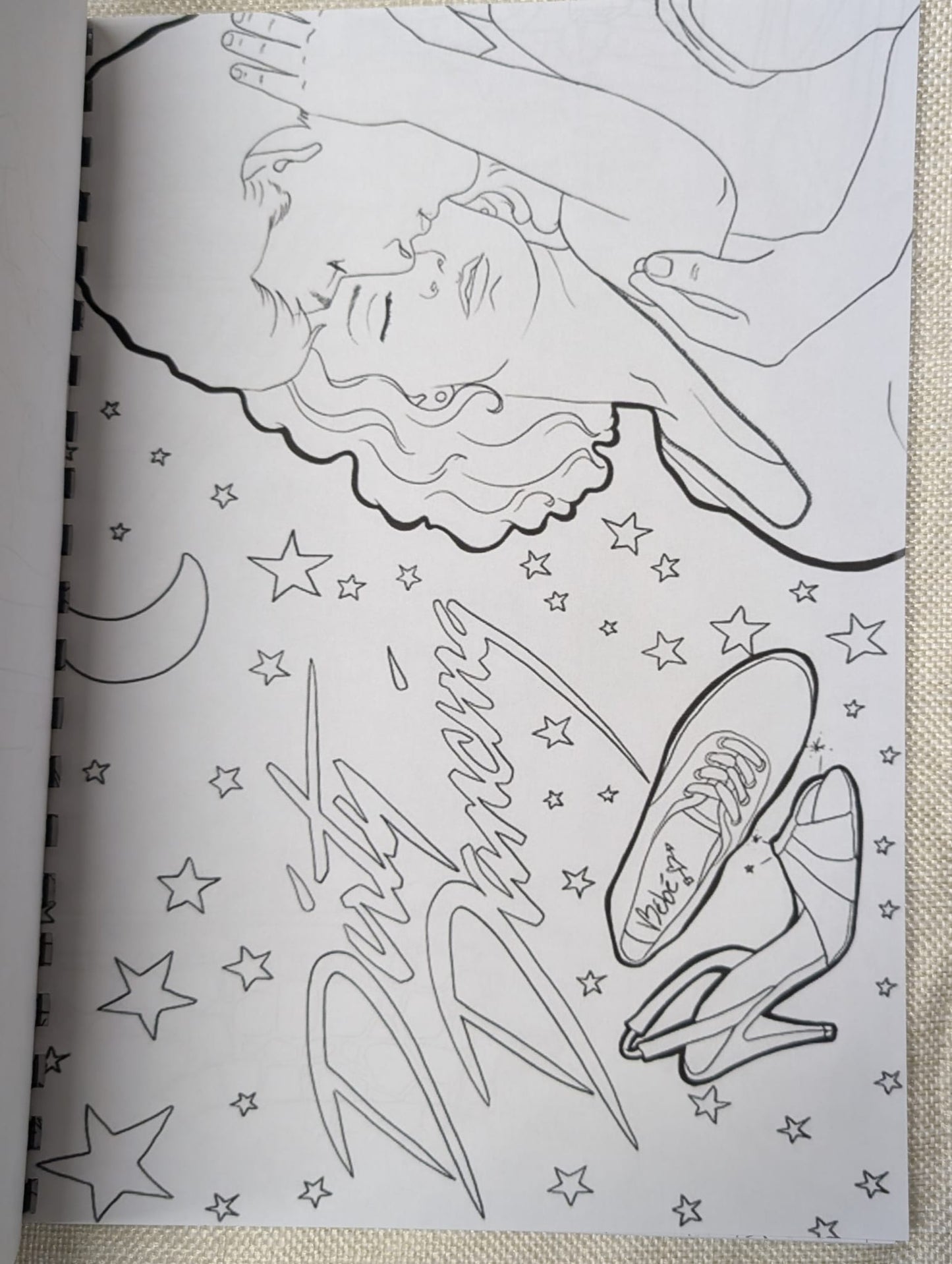 Romantic Dance Movie Colouring Book A4 | Classic Love Story Colouring Book | 20+ Pages | Adults Colouring Book | Printed in UK