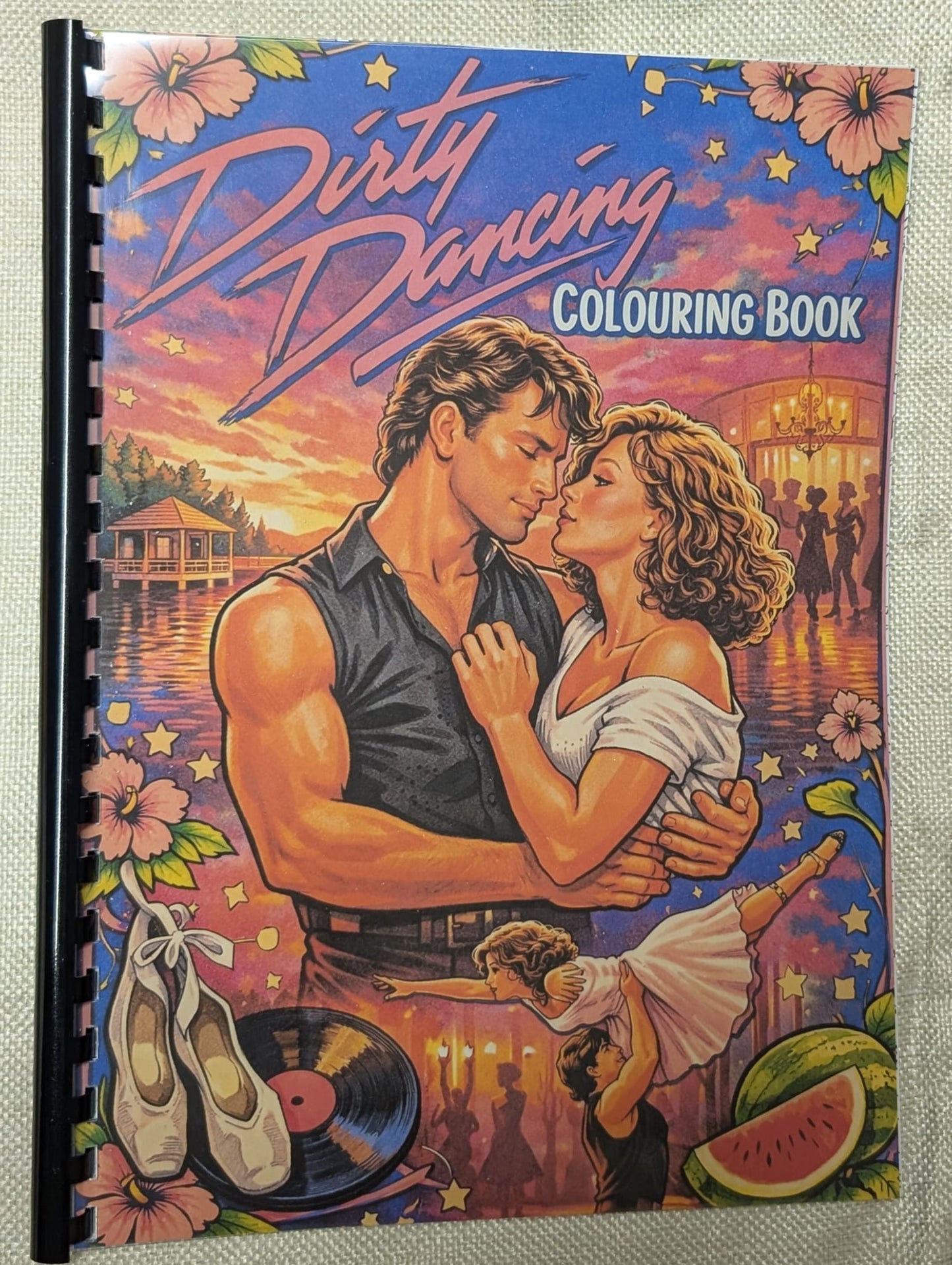 Romantic Dance Movie Colouring Book A4 | Classic Love Story Colouring Book | 20+ Pages | Adults Colouring Book | Printed in UK