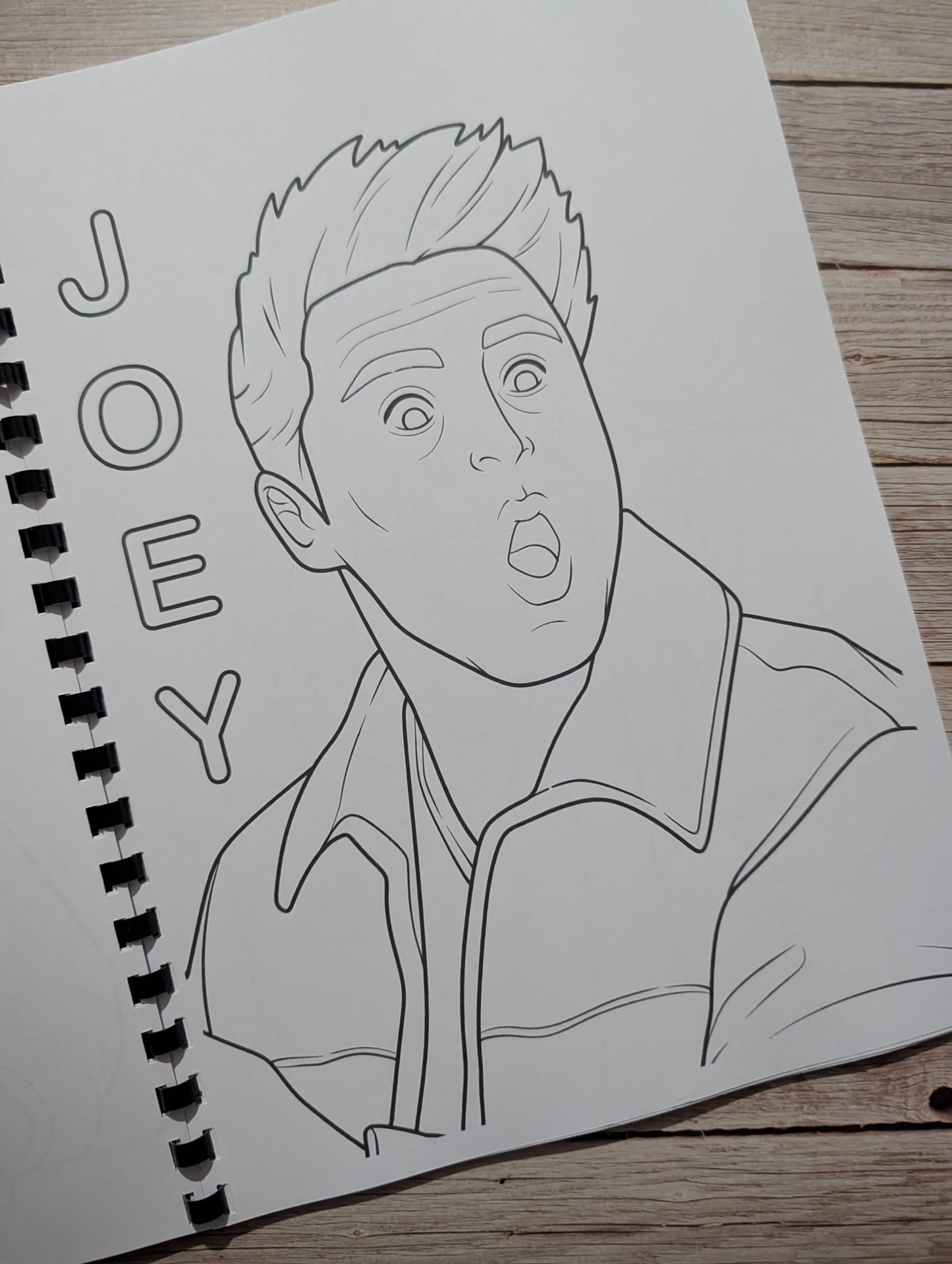 Friends TV Show Colouring Book A4 | Sitcom Inspired Colouring Book | 20+ Pages | Adults Colouring Book | Printed in UK