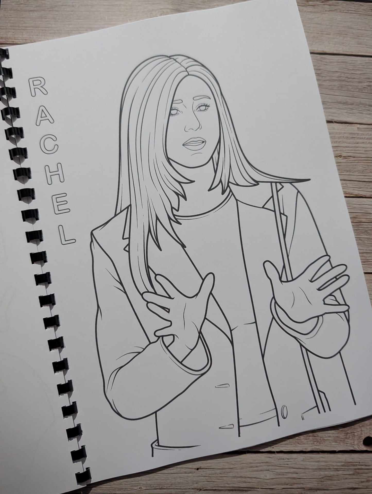 Friends TV Show Colouring Book A4 | Sitcom Inspired Colouring Book | 20+ Pages | Adults Colouring Book | Printed in UK