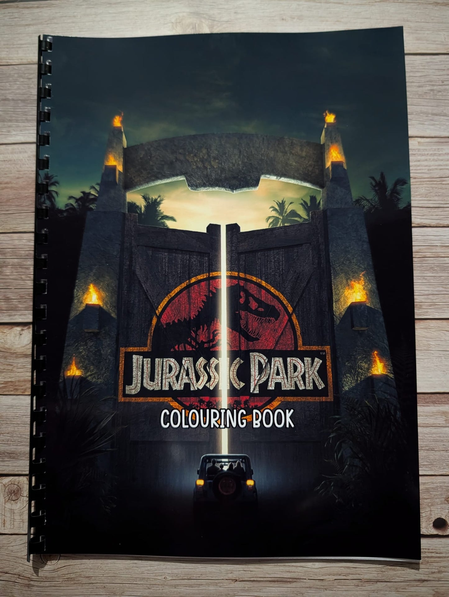 Dinosaur Adventure Colouring Book A4 | Prehistoric Theme Colouring Book | 20+ Pages | Kids & Adults Colouring Book | Printed in UK