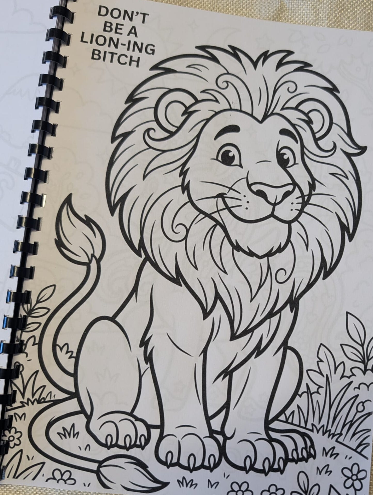 Adult Swear Colouring Book A4 | Funny Rude Colouring Book for Stress Relief | 20+ Pages | Humour Gift | Printed in UK