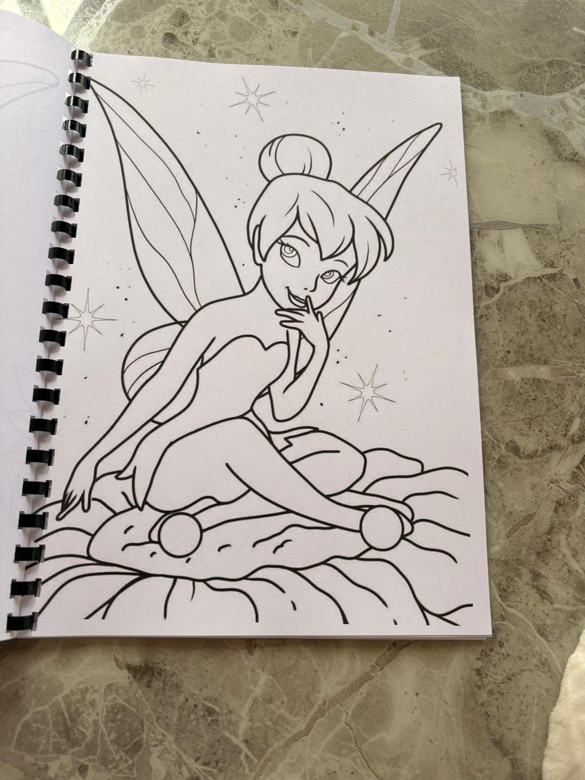 Fairy Magic Colouring Book A4 | Enchanted Fairy Colouring Book | 20+ Pages | Kids & Adults Colouring Book | Printed in UK