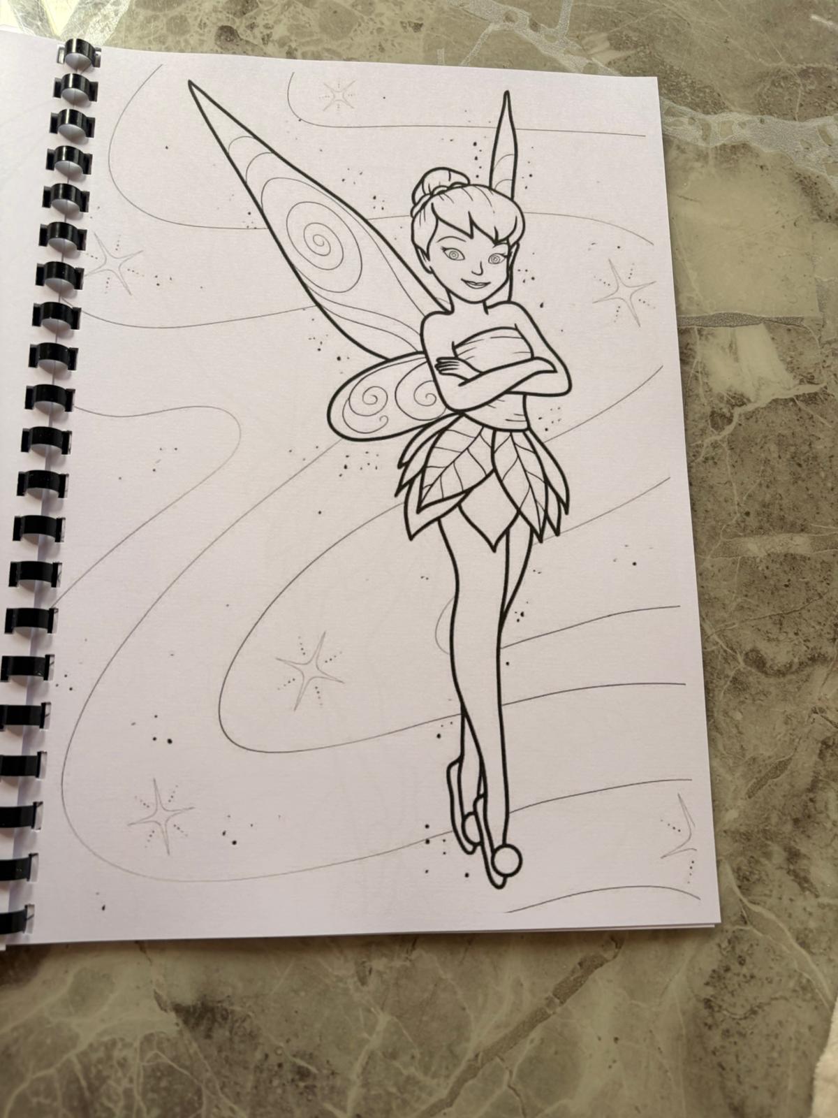 Fairy Magic Colouring Book A4 | Enchanted Fairy Colouring Book | 20+ Pages | Kids & Adults Colouring Book | Printed in UK