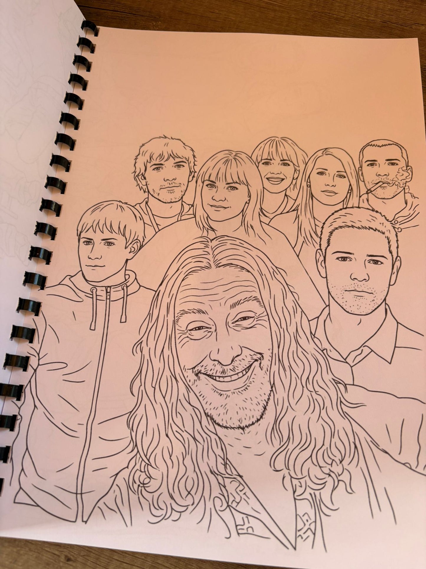 Chaotic Estate Drama Inspired Colouring Book | A4 Adult Colouring Book | 20+ Pages