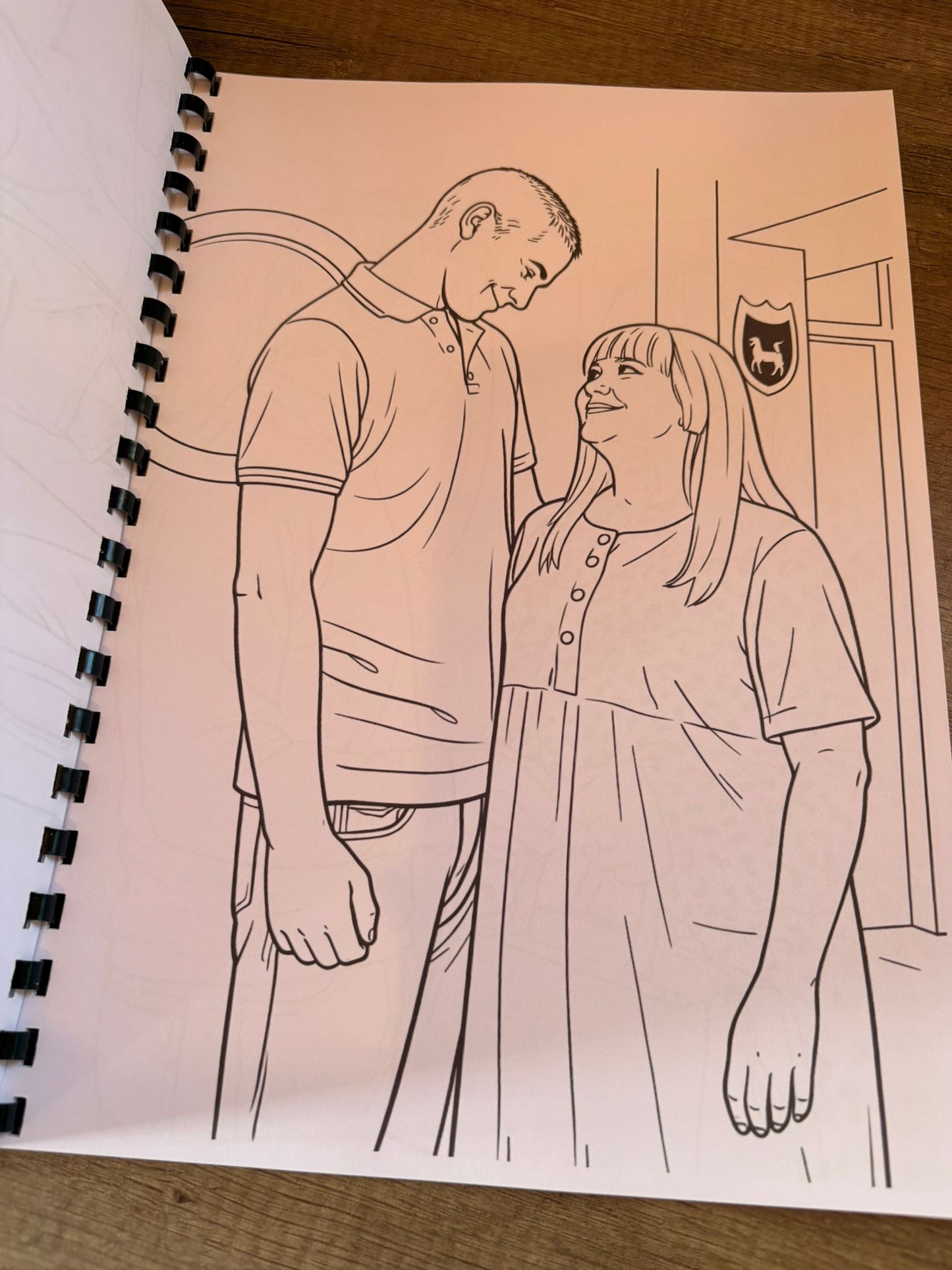 Chaotic Estate Drama Inspired Colouring Book | A4 Adult Colouring Book | 20+ Pages