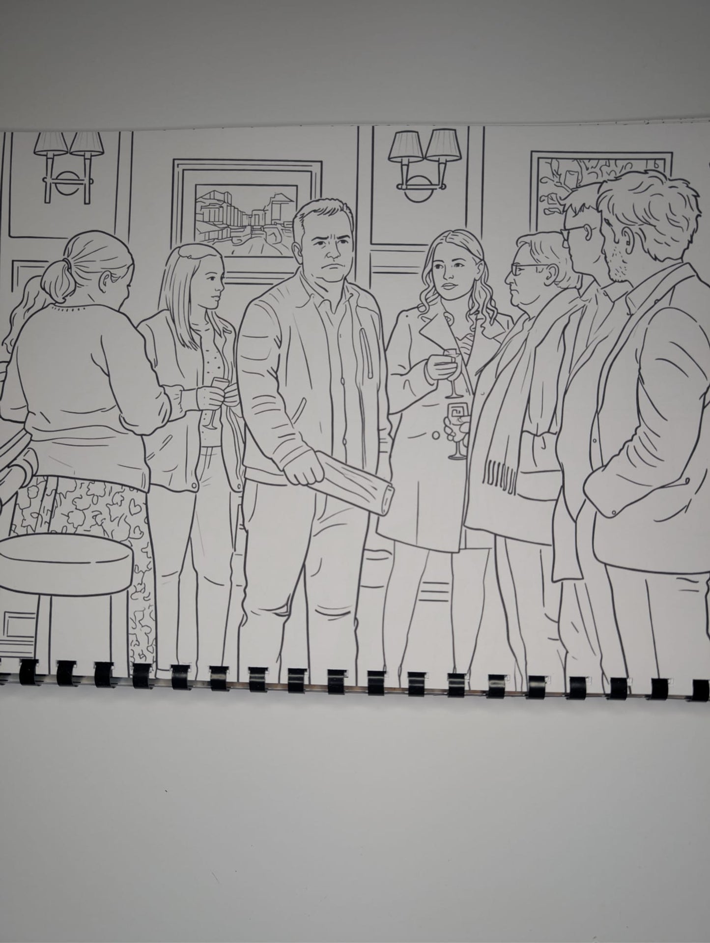 British Soap Street Inspired Colouring Book | A4 Adult Colouring Book | 20+ Pages