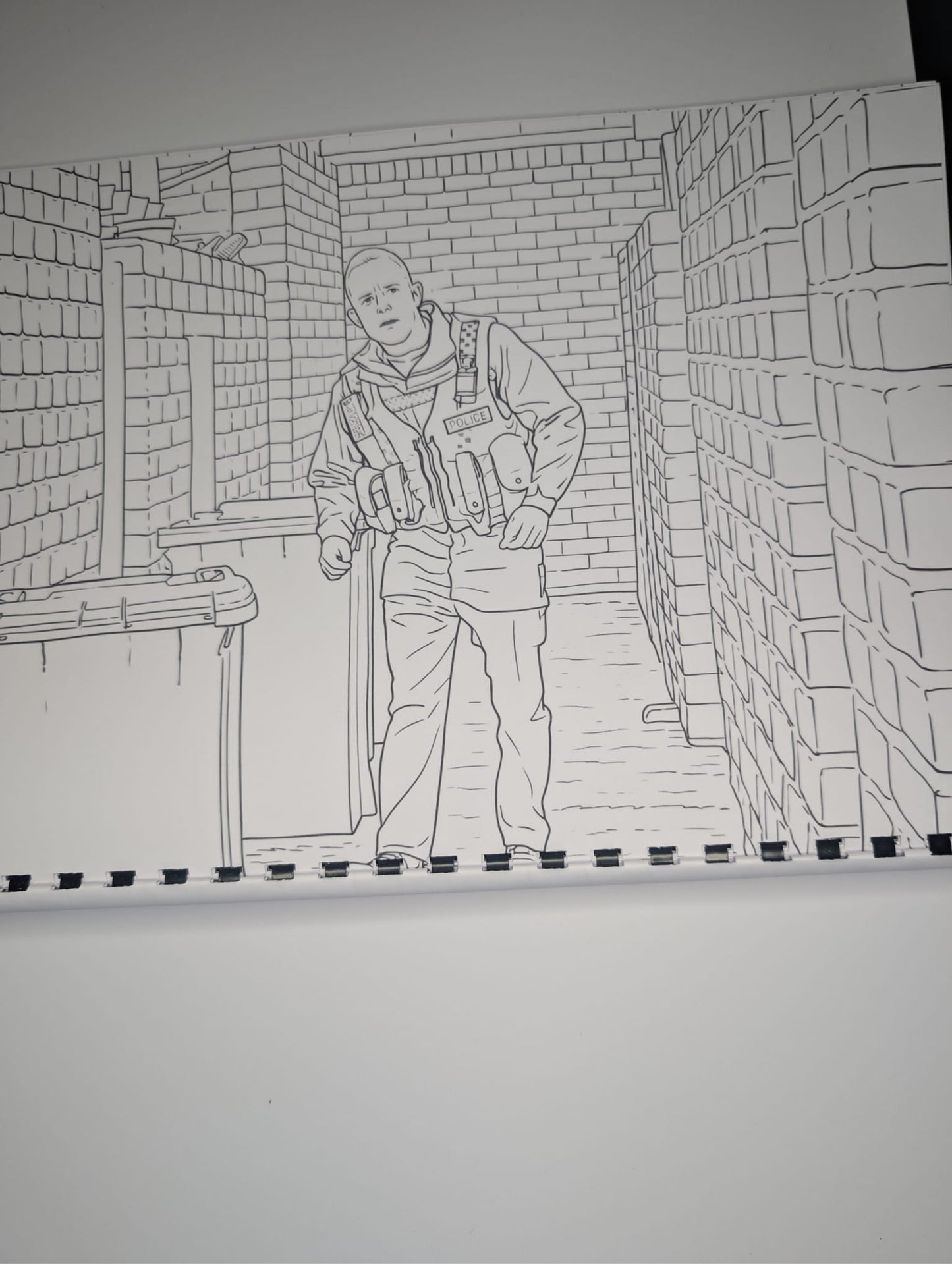 British Soap Street Inspired Colouring Book | A4 Adult Colouring Book | 20+ Pages