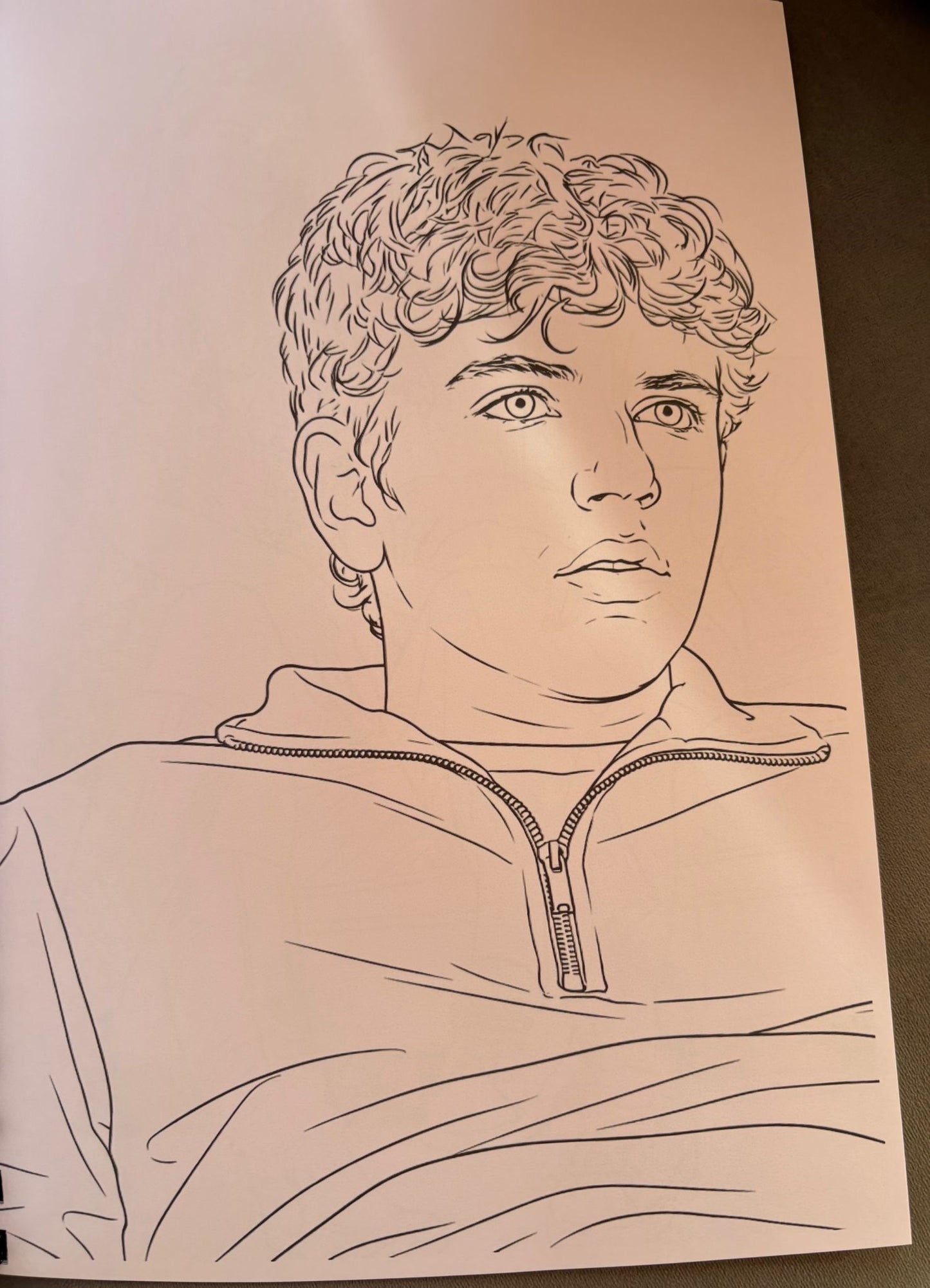 Teen Drama Inspired Colouring Book | A4 Adult Colouring Book | 20+ Pages