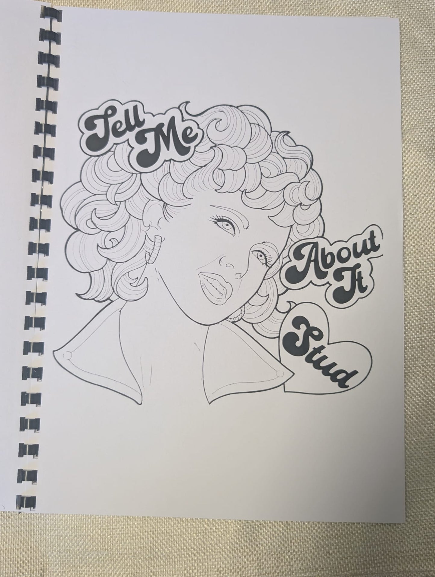 Grease Inspired Colouring Book | Retro Movie Musical Colouring Book | A4 Fan Colouring Book