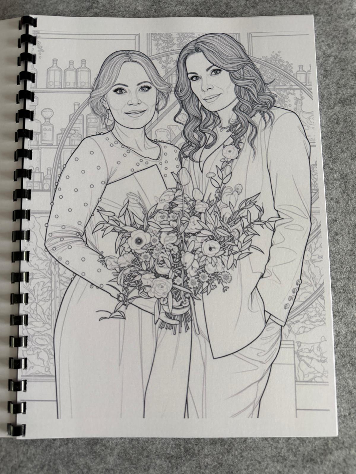 Swarla Inspired Colouring Book | Carla & Lisa Inspired TV Colouring Book | A4 Fan Colouring Book