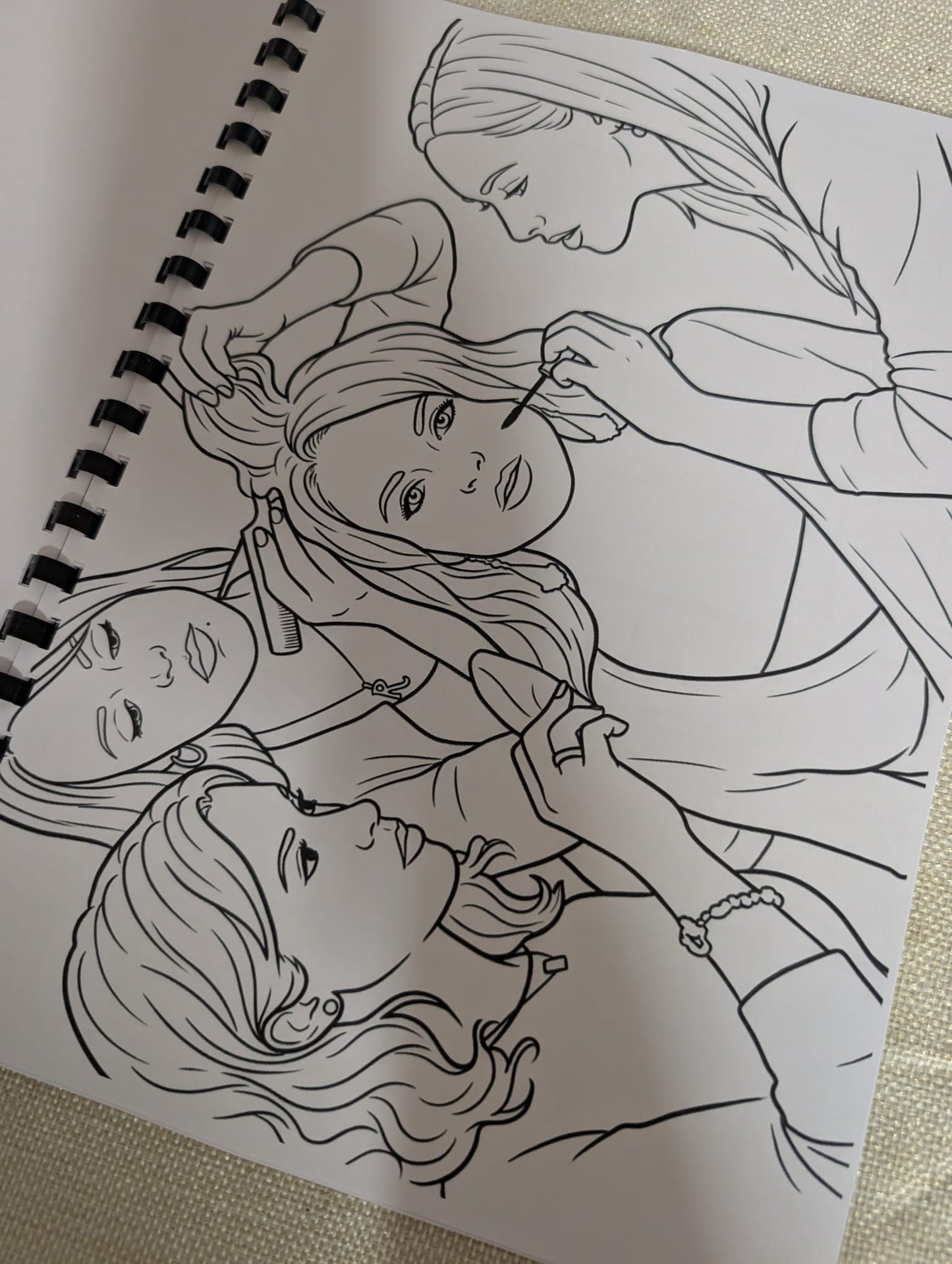 Mean Girls Inspired Colouring Book | Iconic Movie Colouring Book | A4 Fan Colouring Book