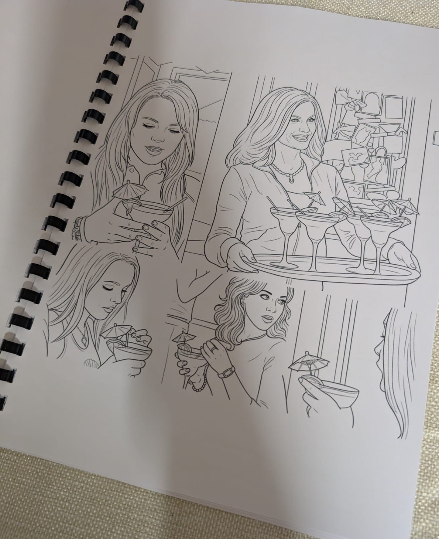 Mean Girls Inspired Colouring Book | Iconic Movie Colouring Book | A4 Fan Colouring Book