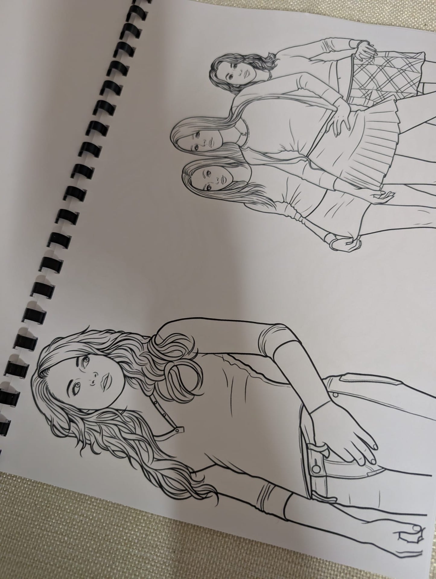 Mean Girls Inspired Colouring Book | Iconic Movie Colouring Book | A4 Fan Colouring Book
