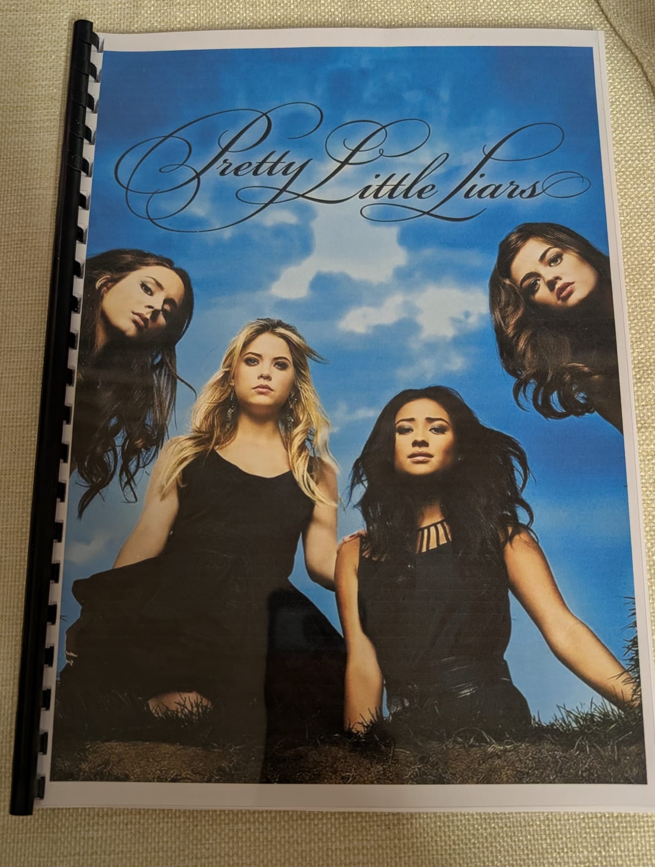 Pretty Little Liars Inspired Colouring Book | PLL Fan Colouring Book | A4 TV Series Colouring Book