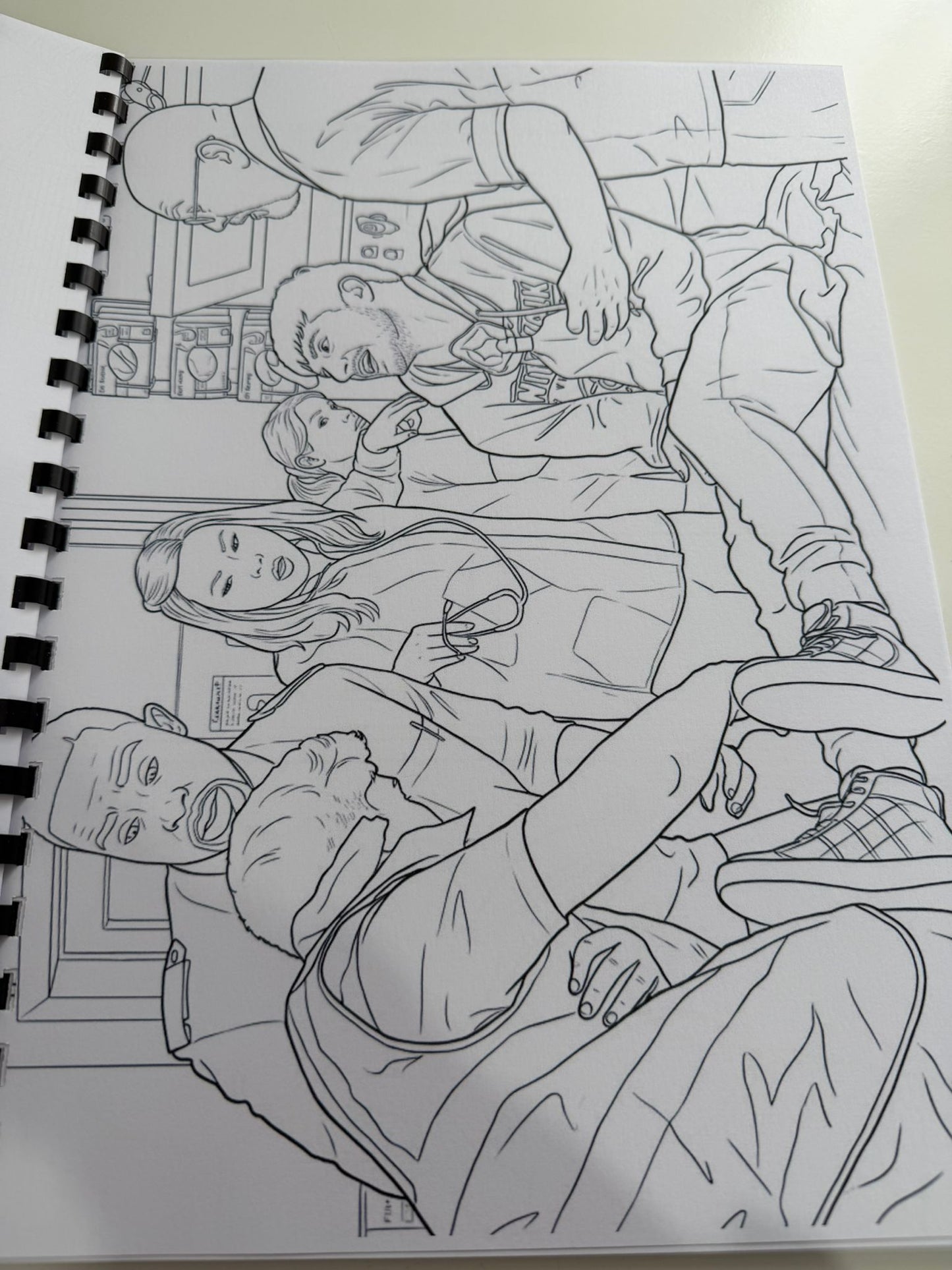 Casualty Inspired Colouring Book | Medical Drama TV Colouring Book | A4 Fan Colouring Book