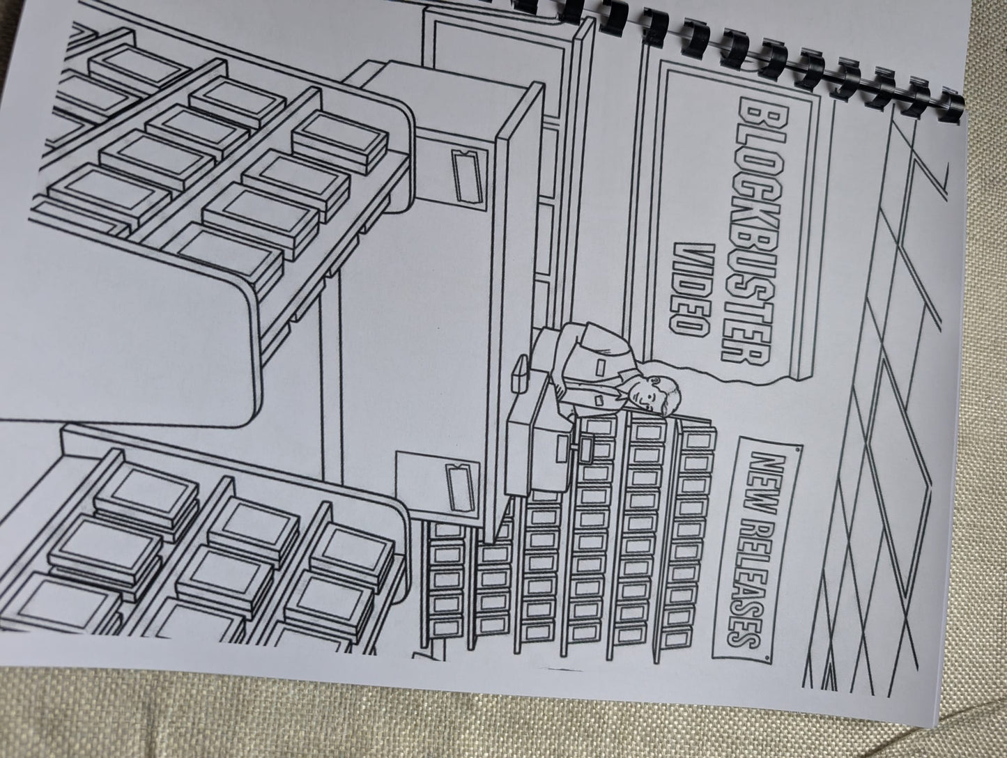 2000s Memory Lane Colouring Book | Nostalgia Colouring Book | Y2K Inspired A4 Colouring Book